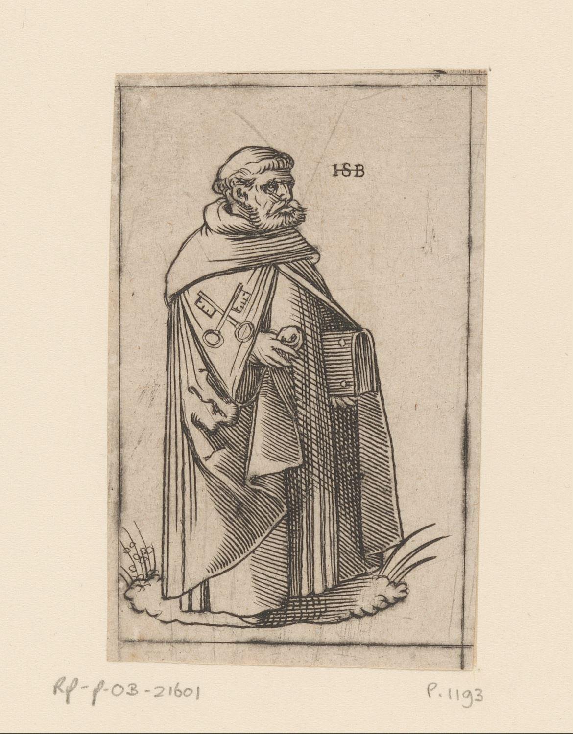 Monnik van de orde der Sleutelheren
