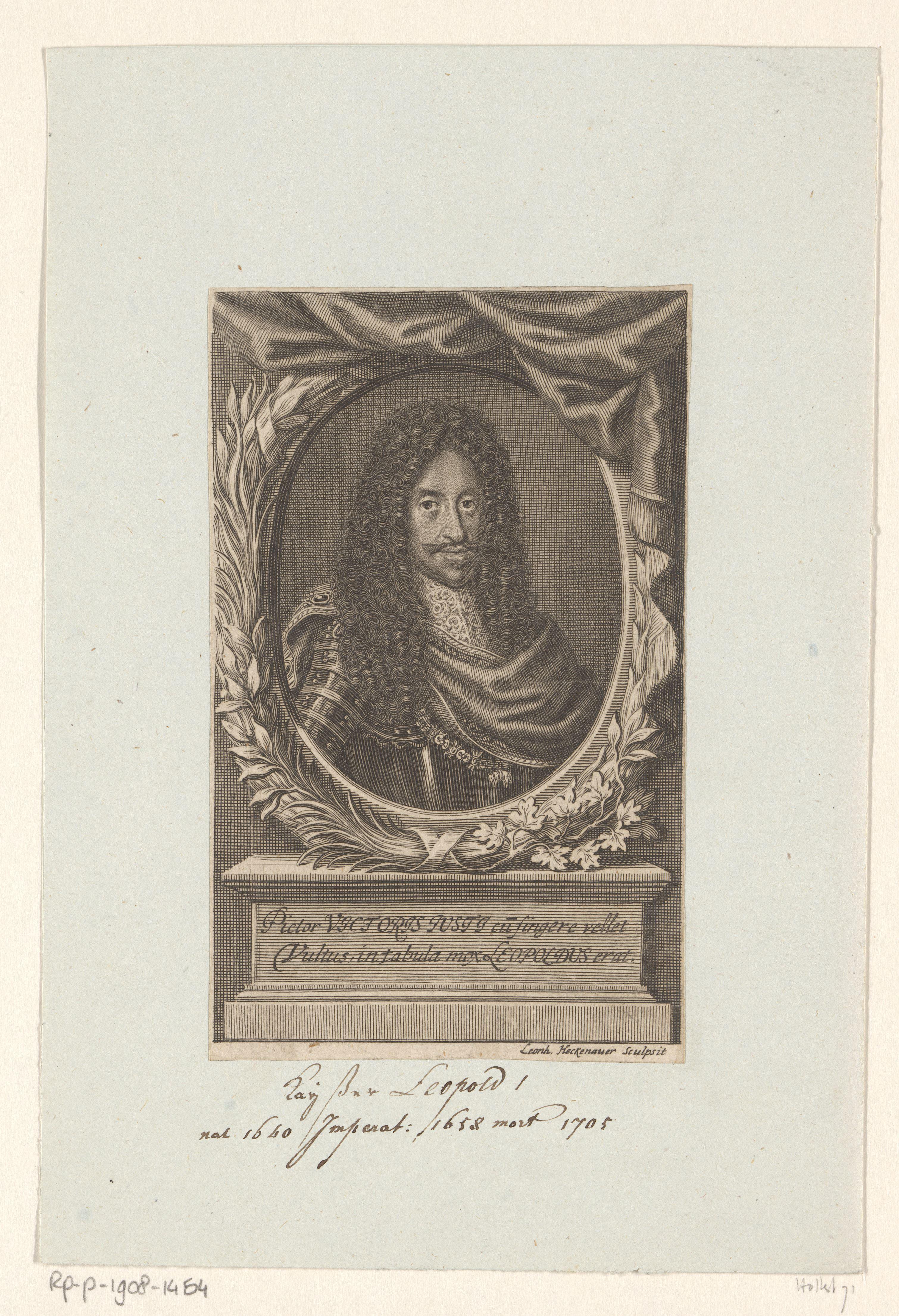Portret van keizer Leopold I