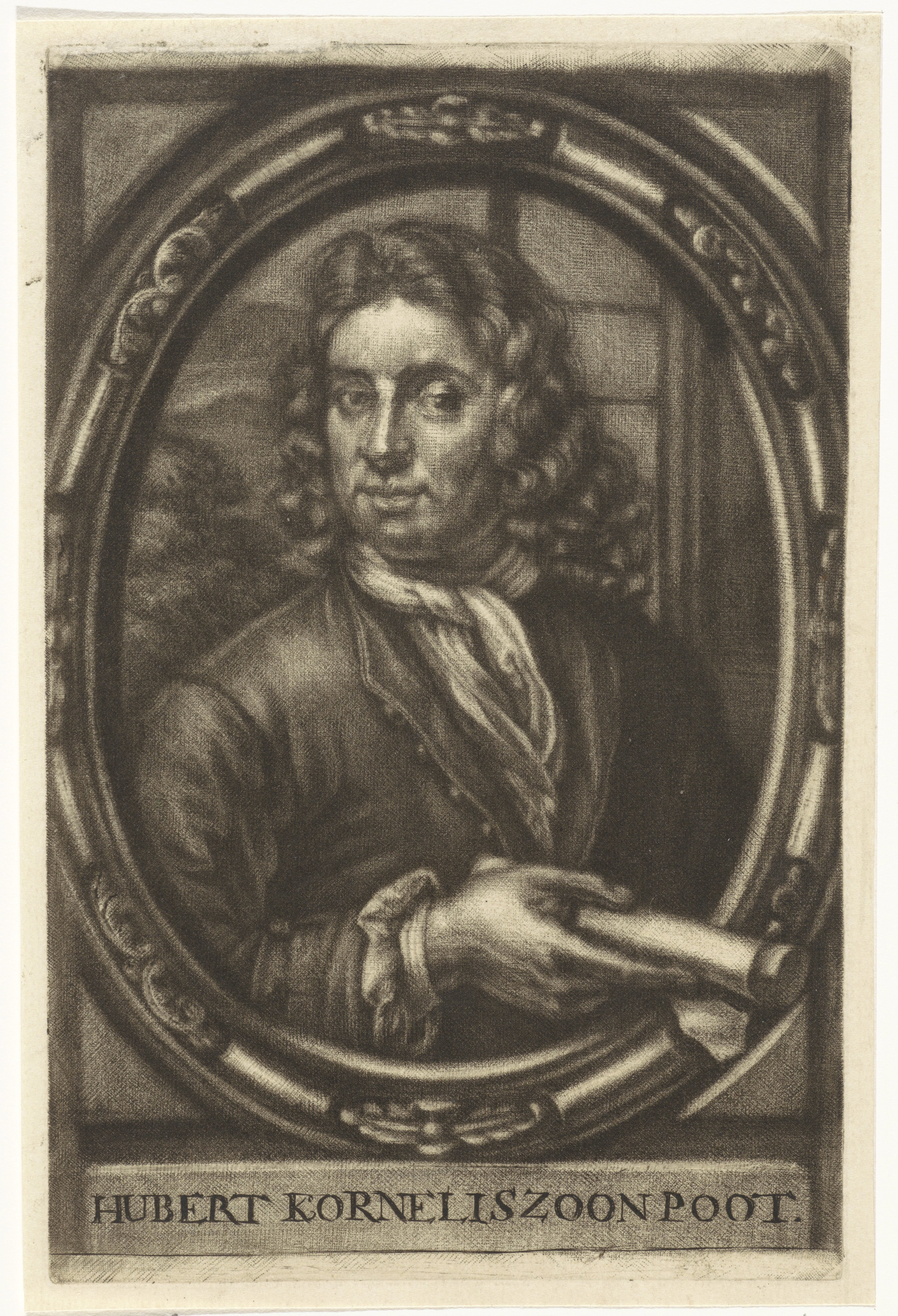 Portret van Hubert Korneliszoon Poot