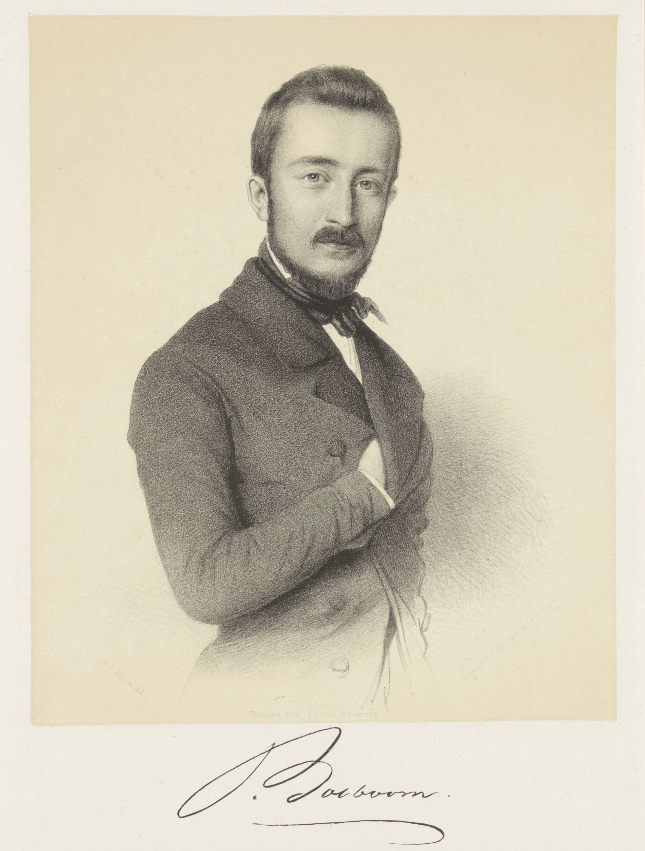 Portret van Johannes Bosboom