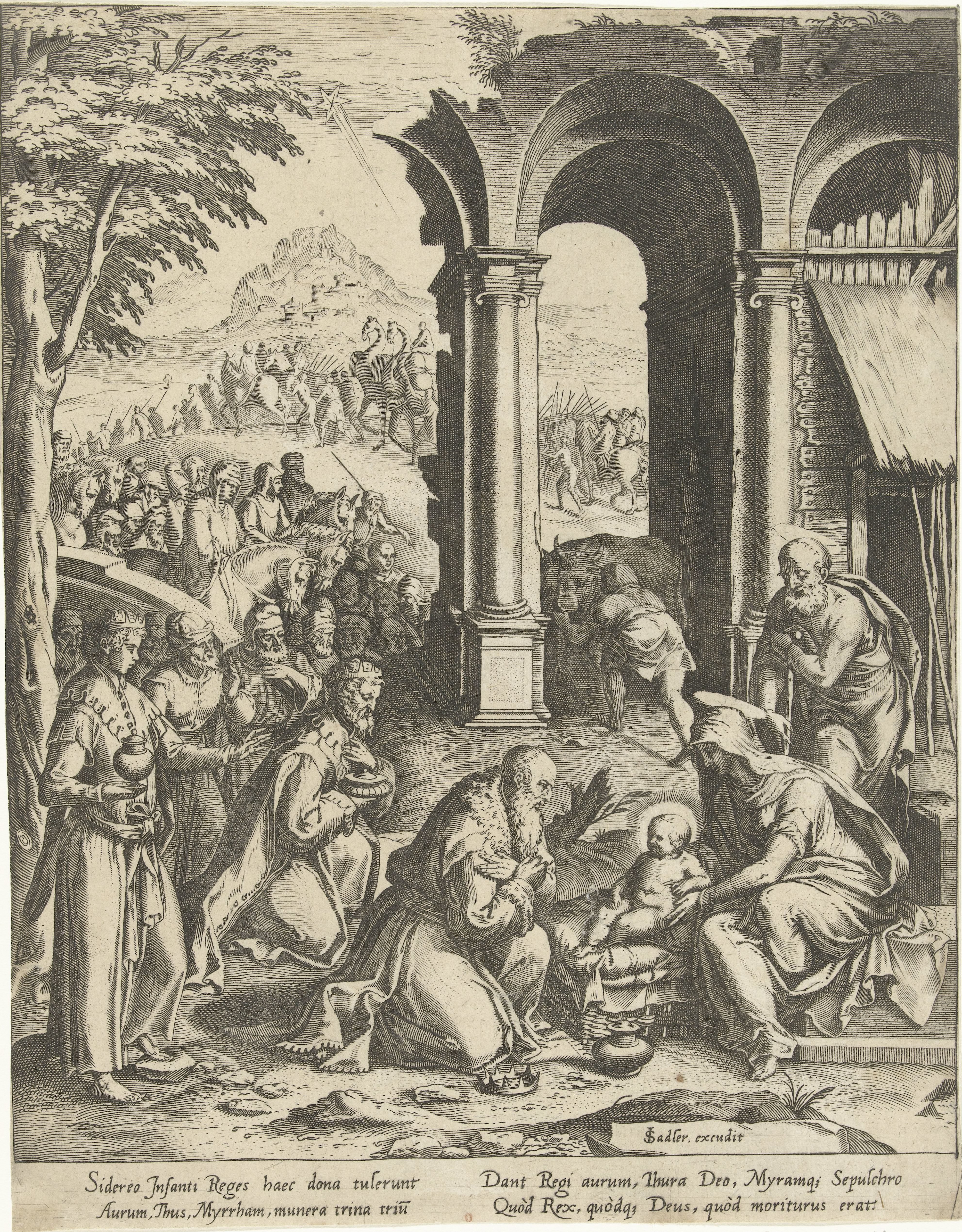 Aanbidding door de koningen