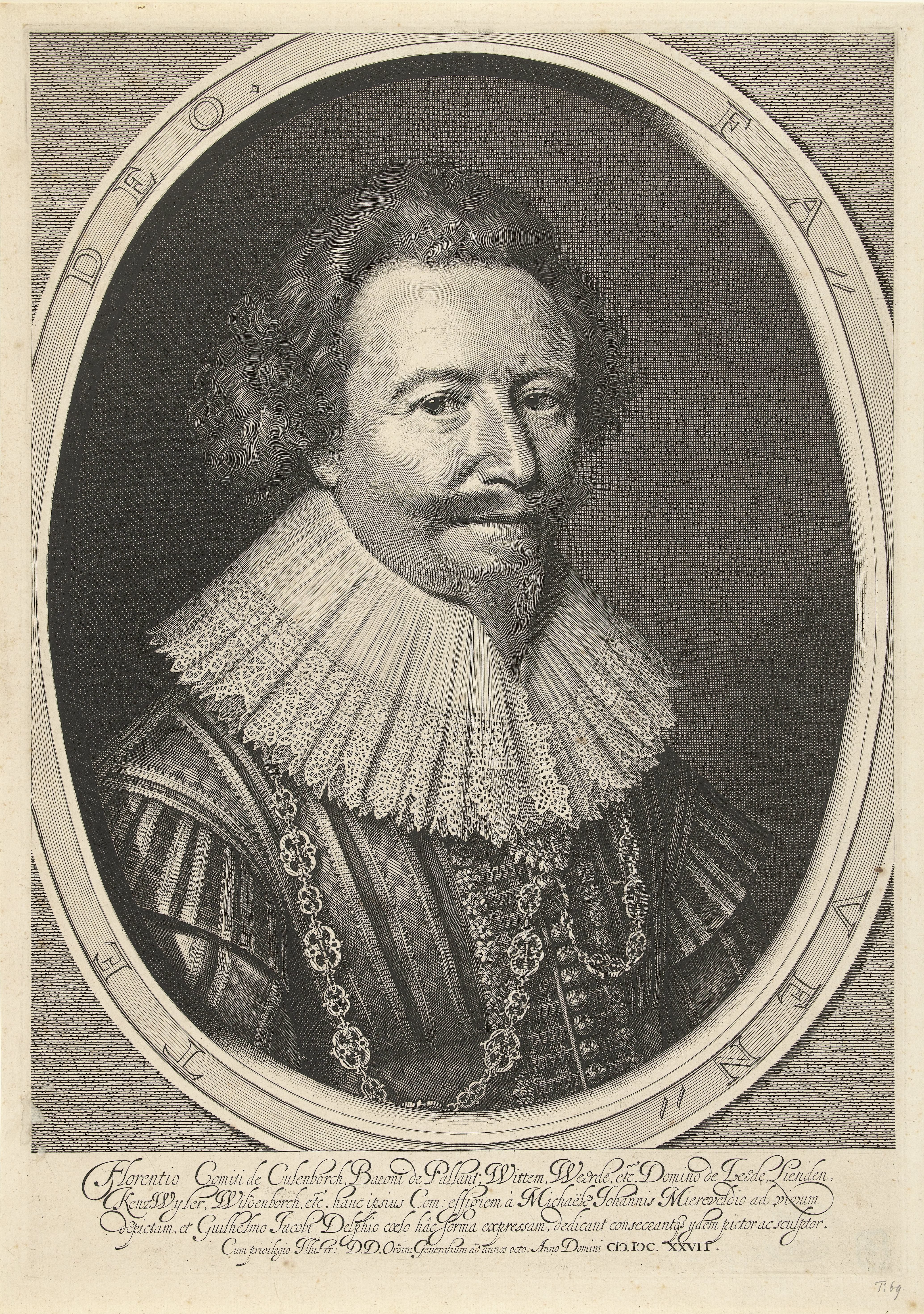Portret van Floris II, graaf van Pallandt