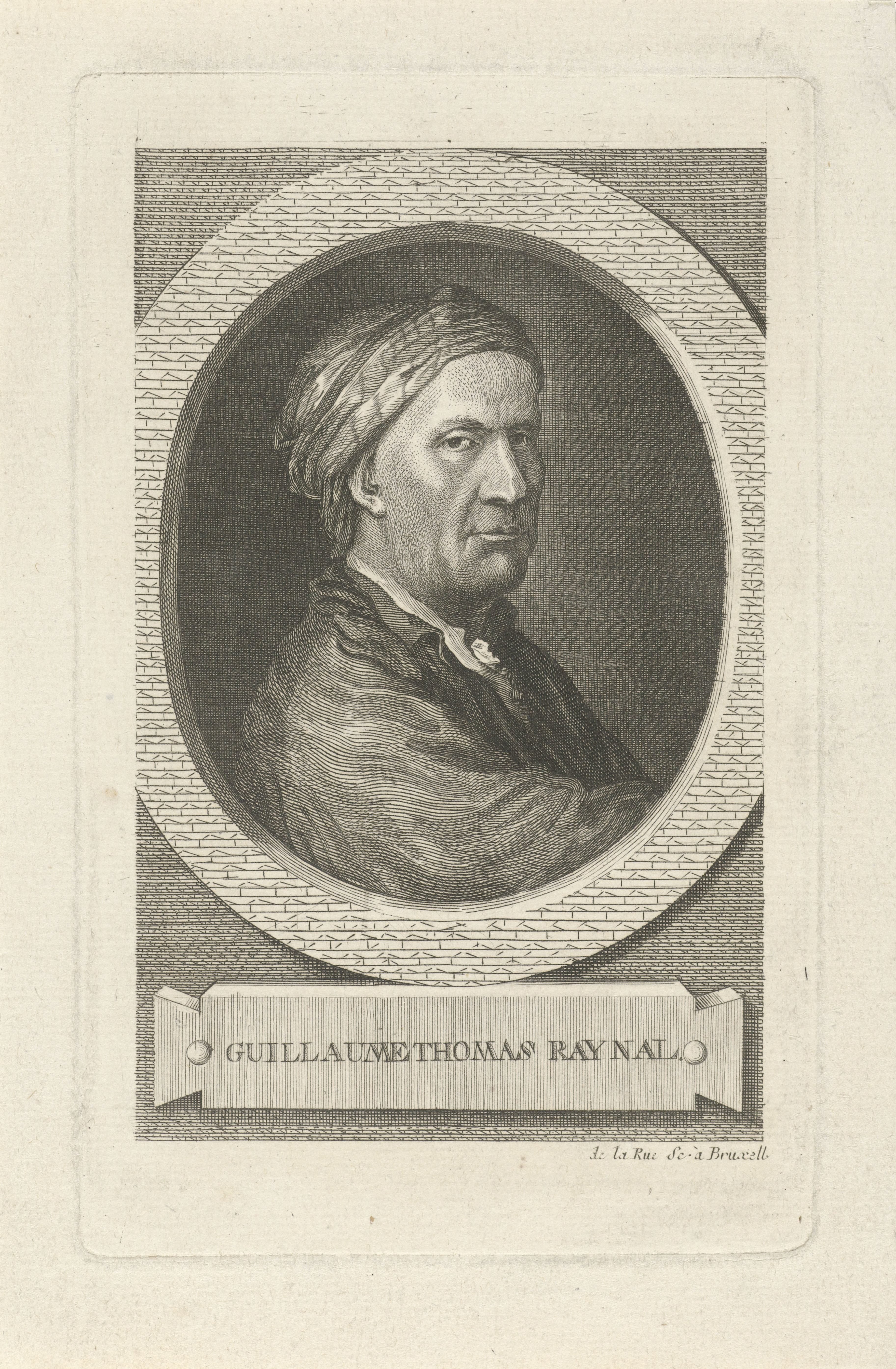 Portret van Guillaume-Thomas François Raynal