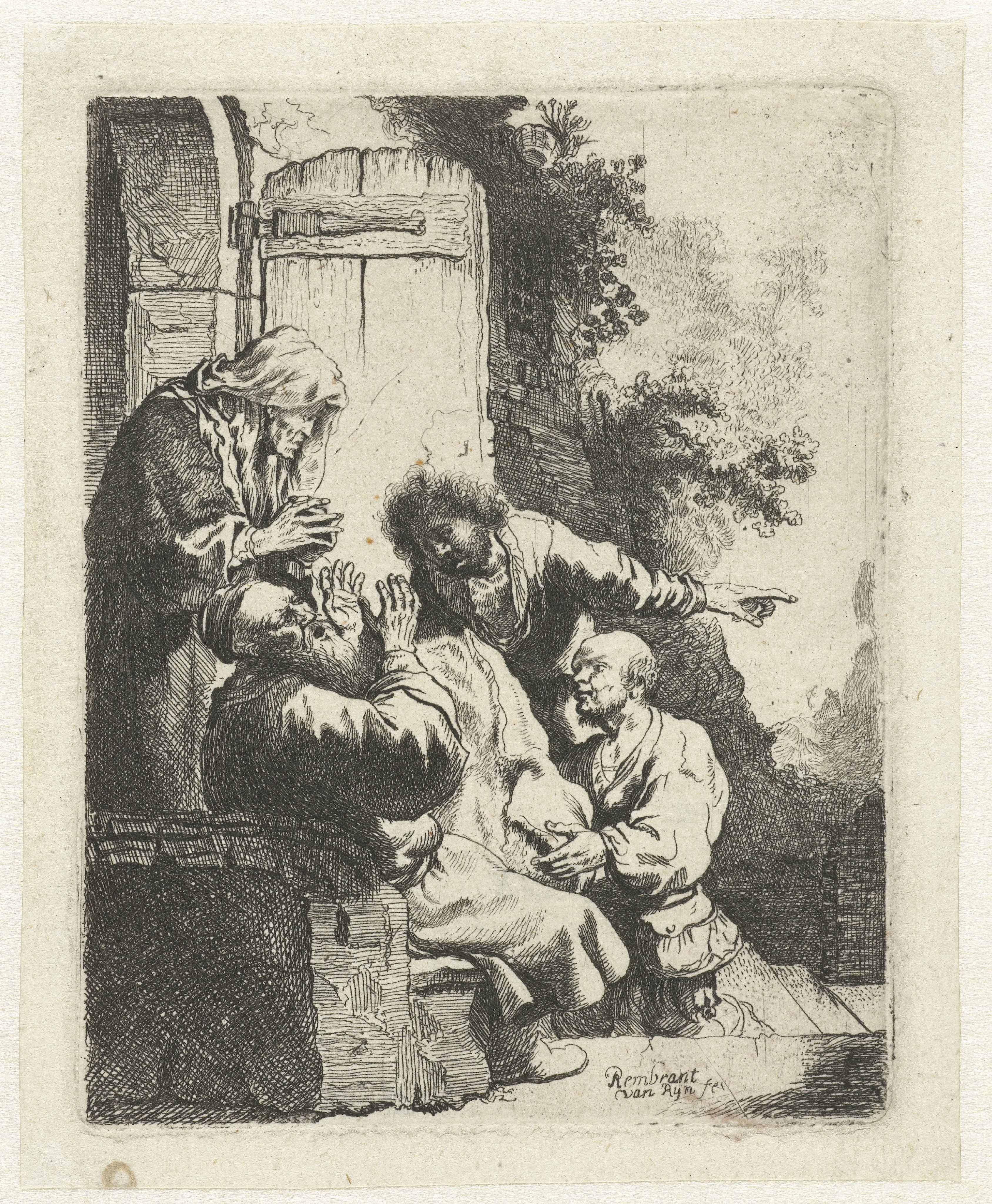 Joseph's coat brought to Jacob