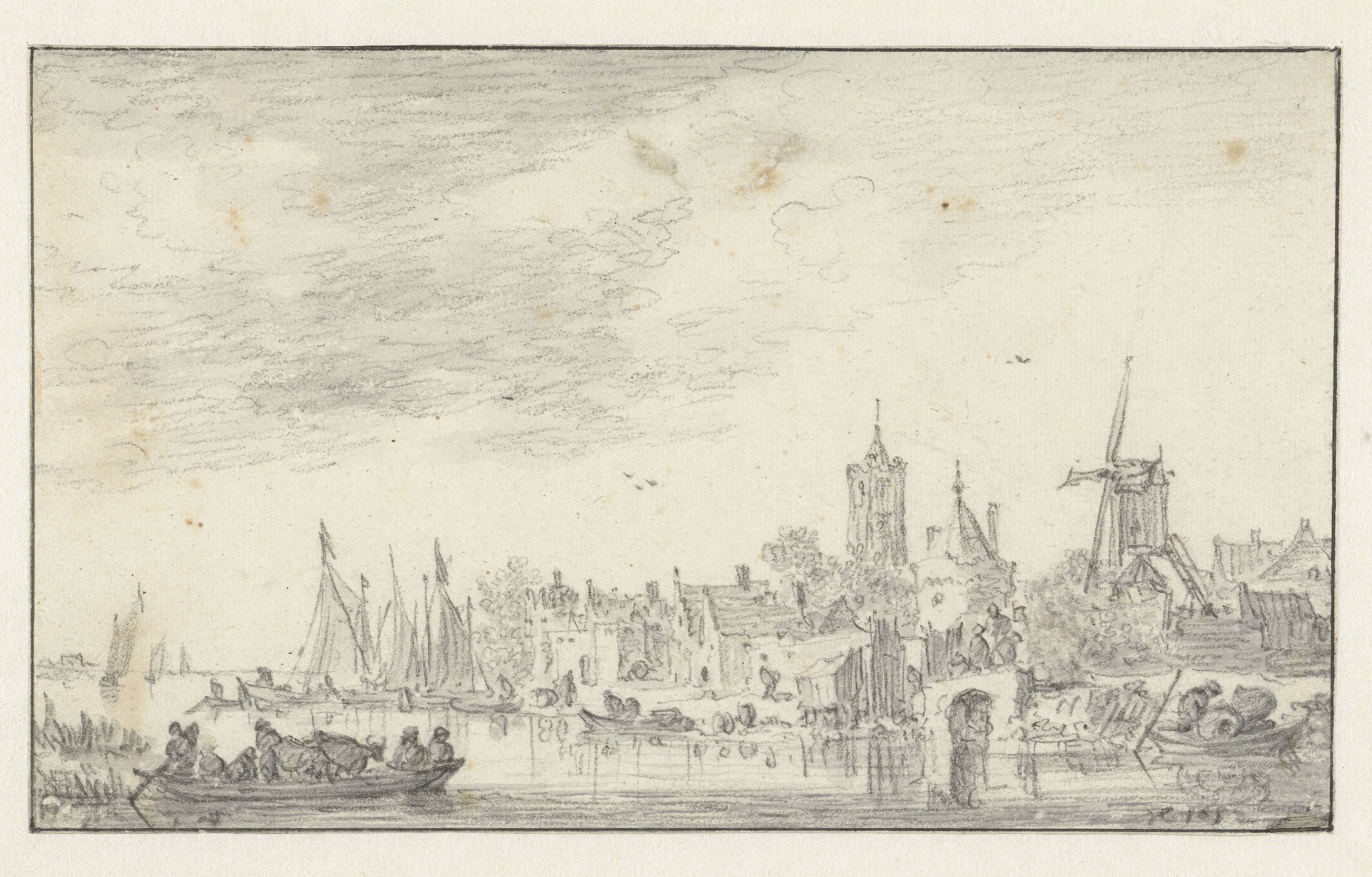 Gezicht op Delft