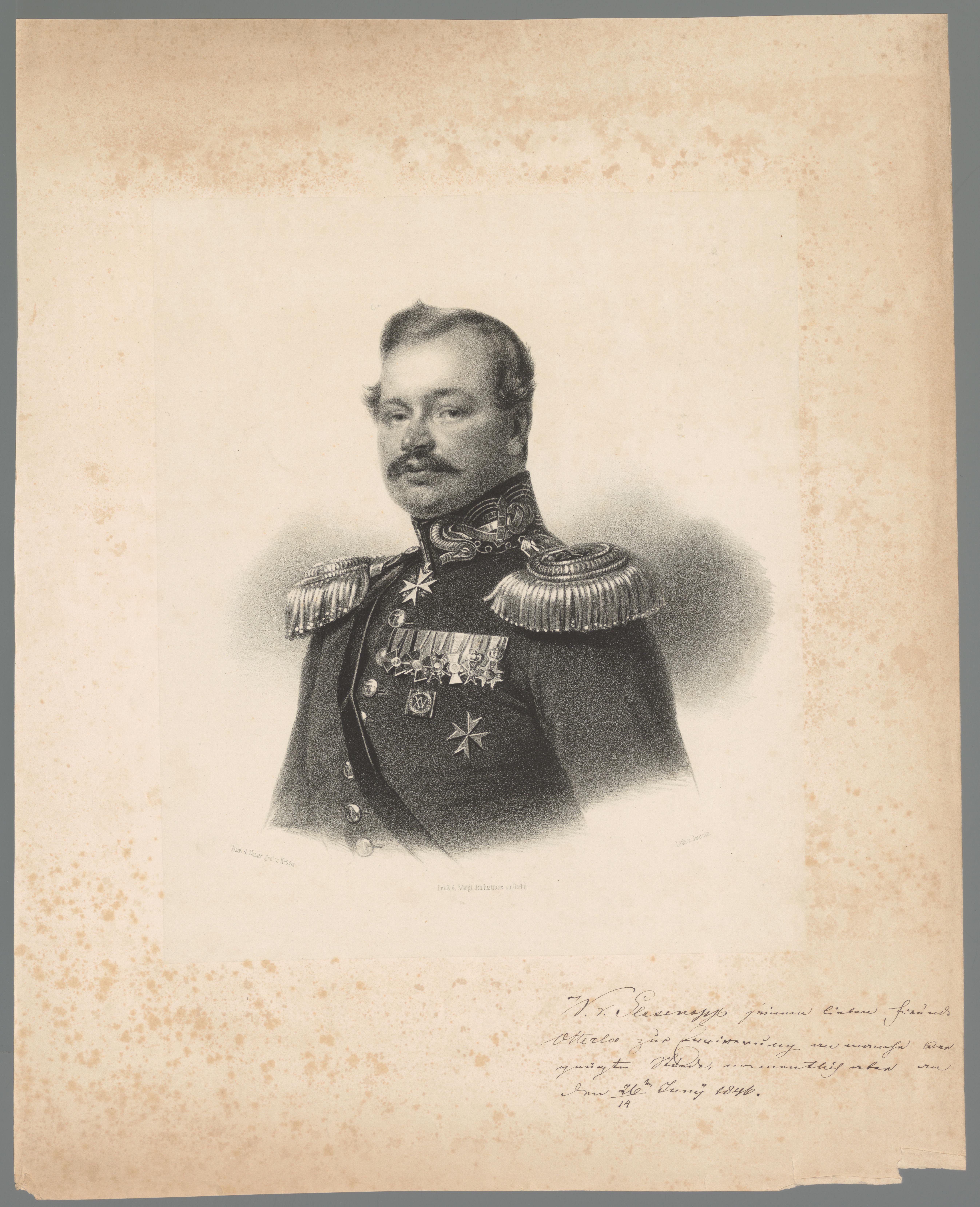 Portret van een onbekende man
