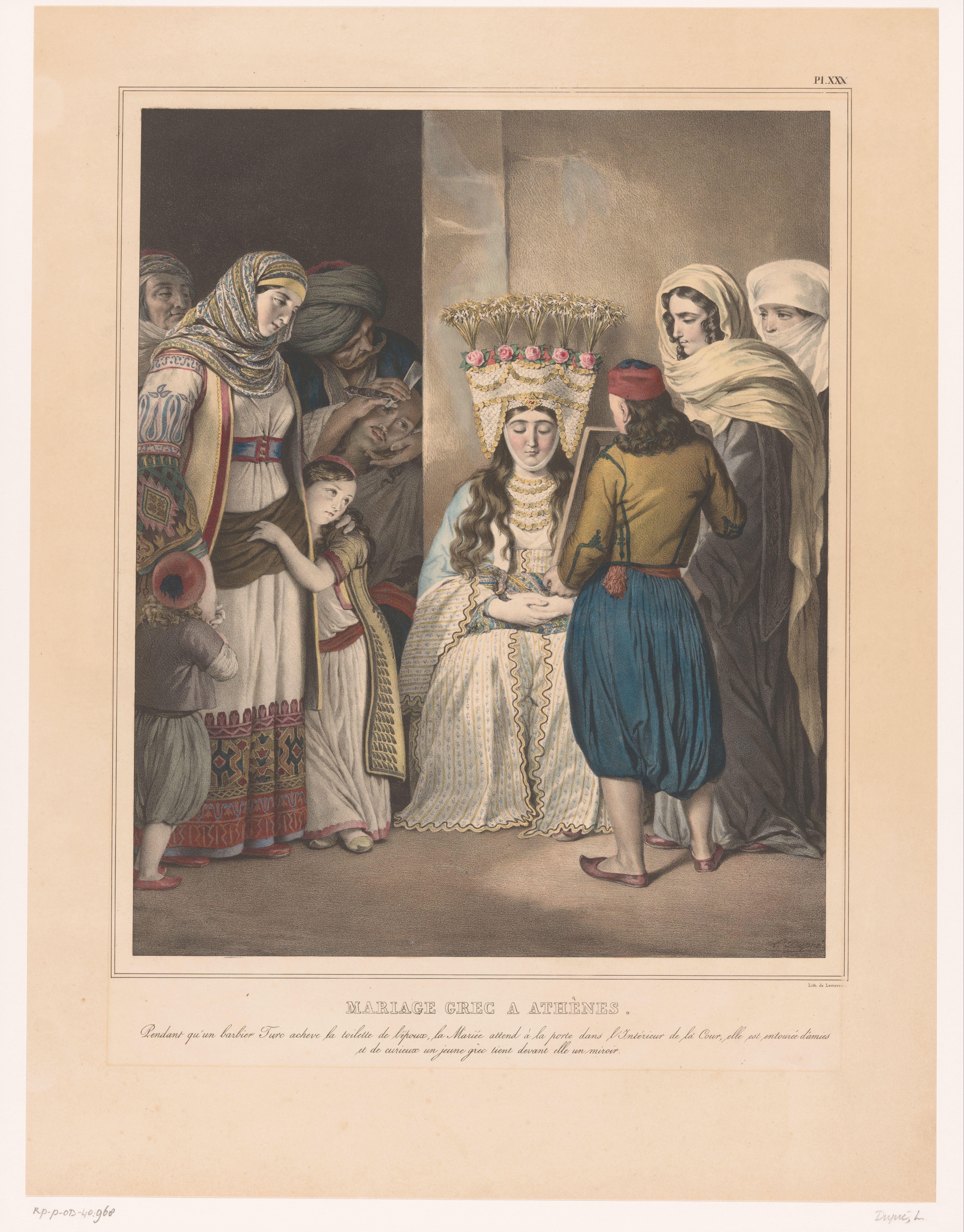 Griekse bruiloft in Athene