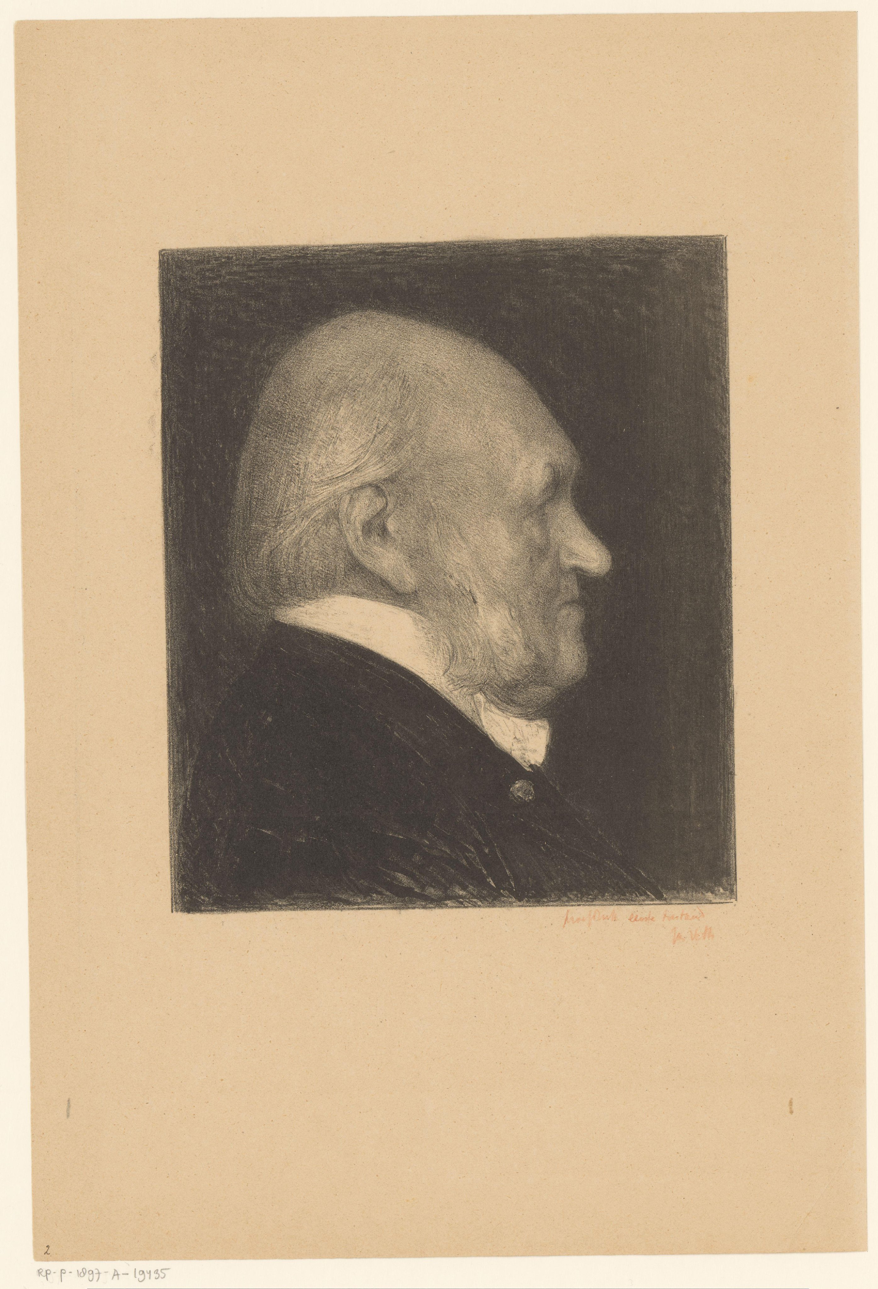 Portret van Nicolaas Beets