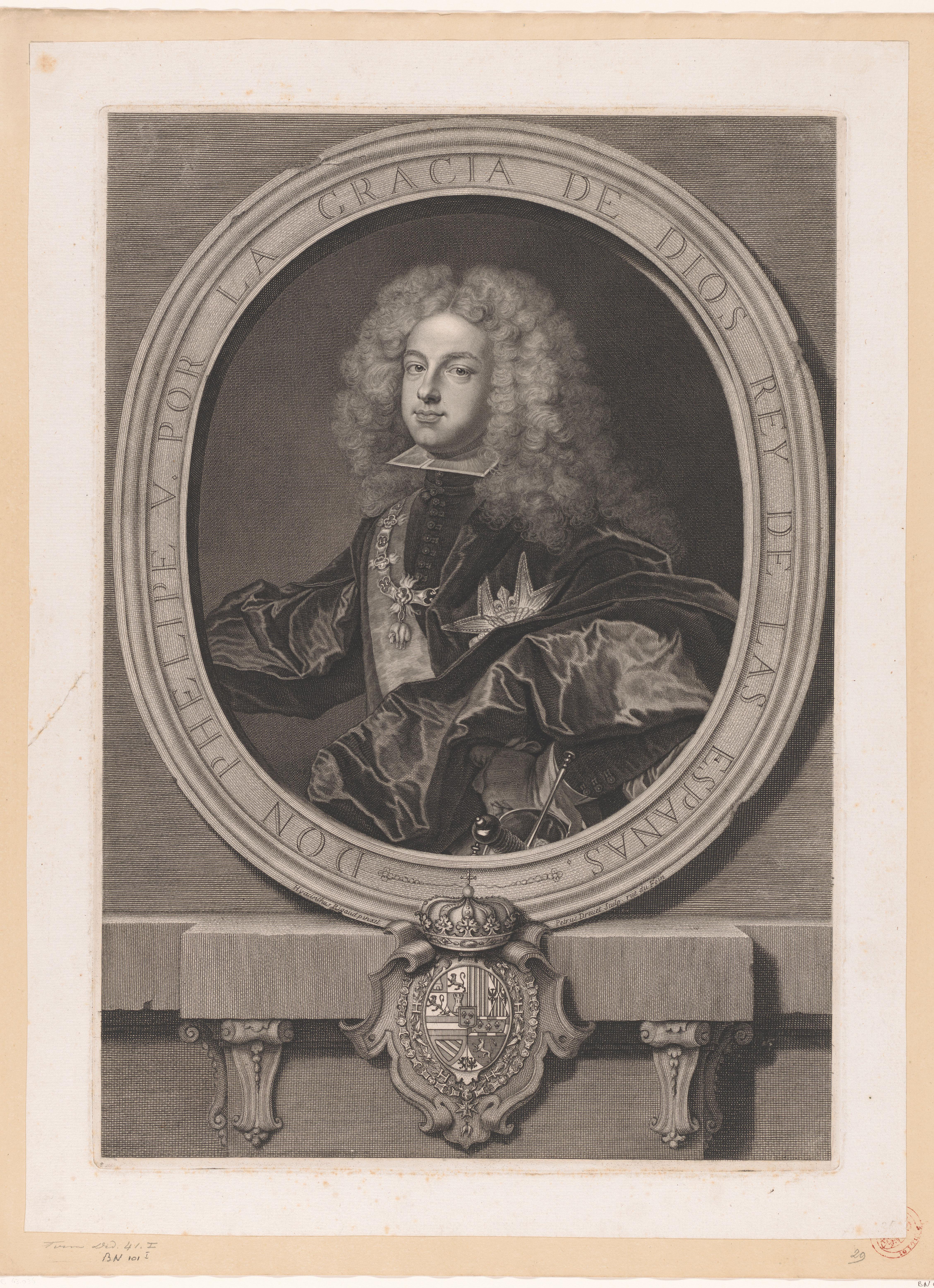 Portret van Filips V van Spanje