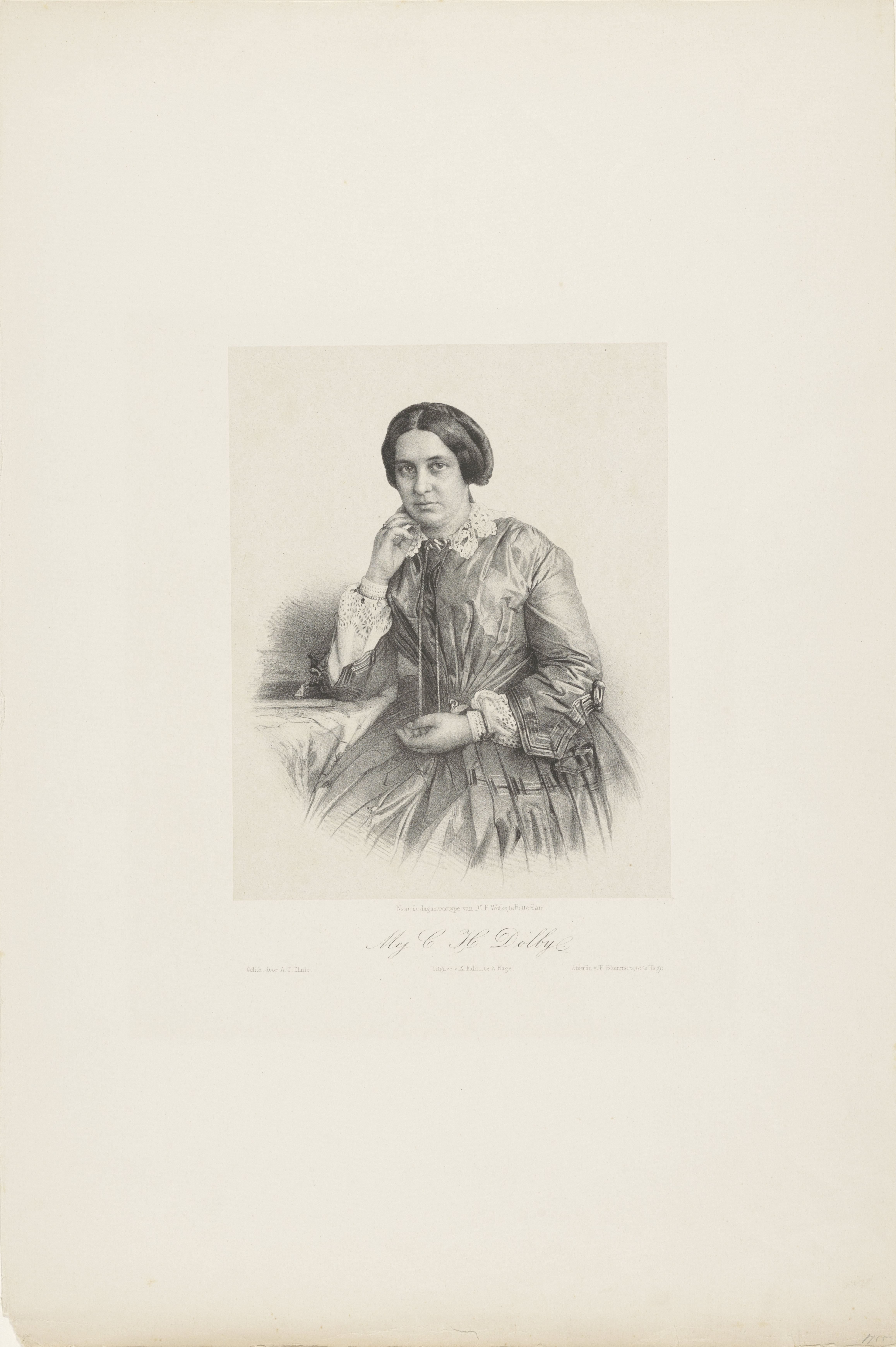 Portret van C.H. Dolby