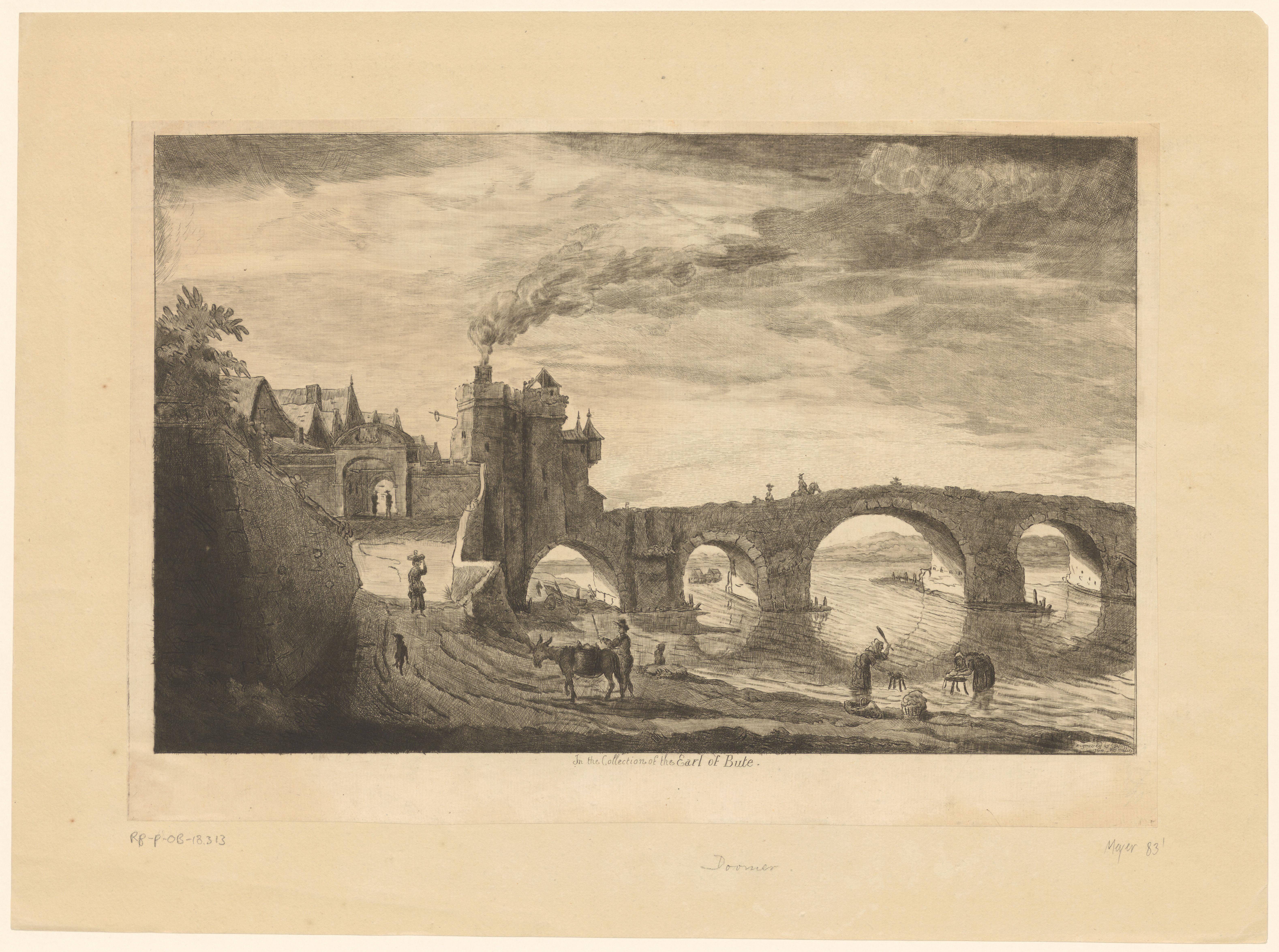 Gezicht op Amboise