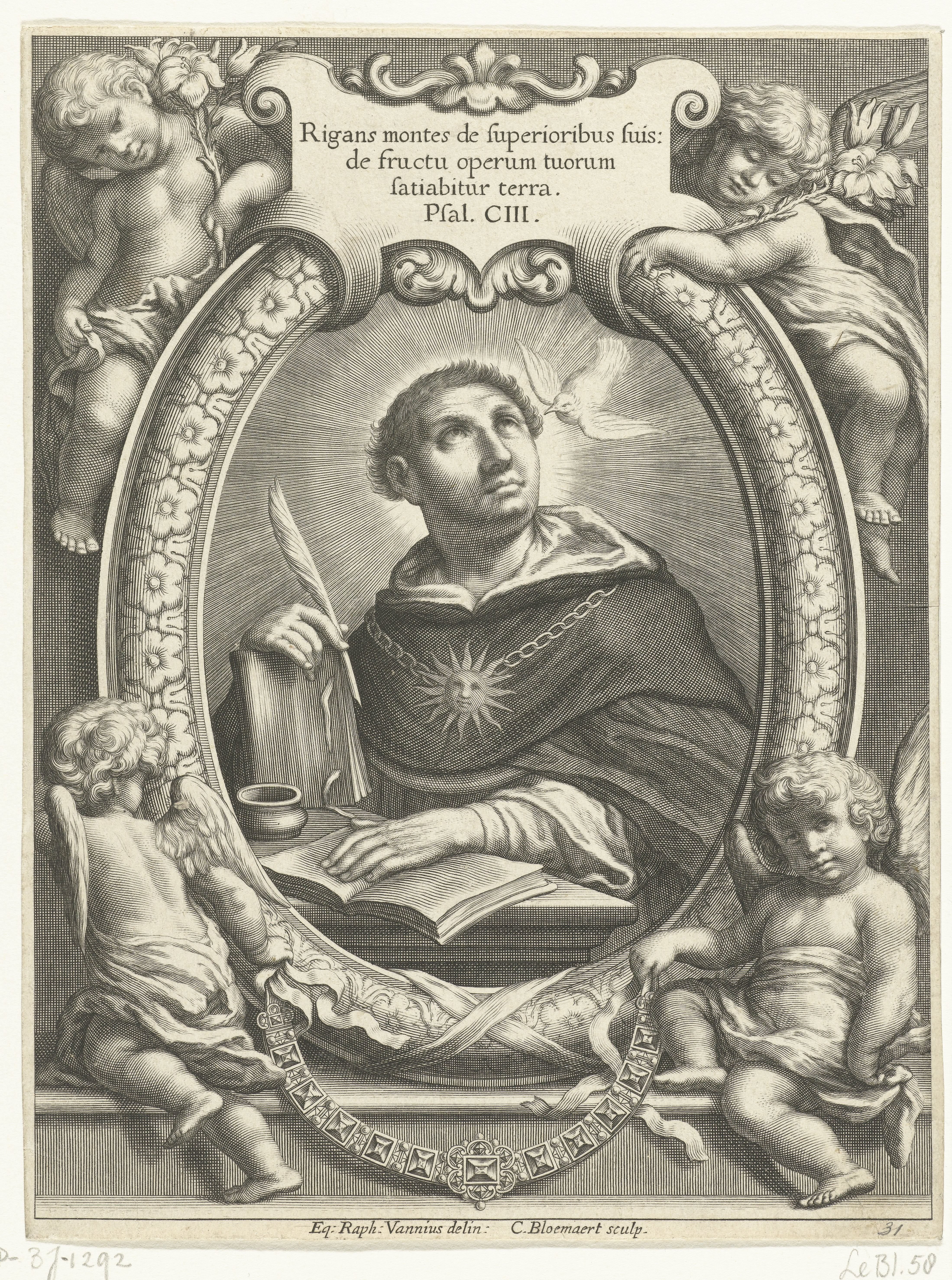 De heilige Thomas van Aquino