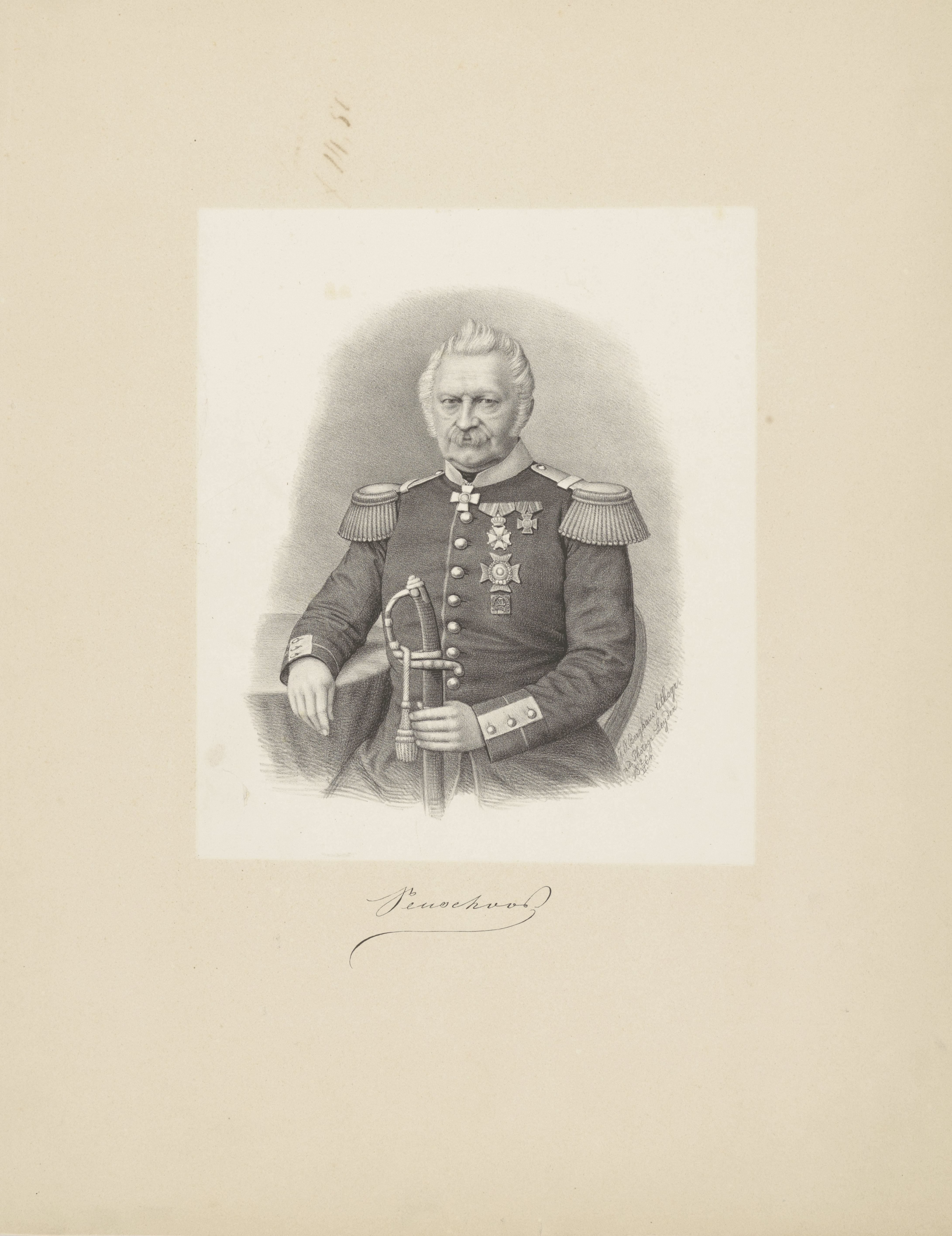 Portret van de heer Verschoor