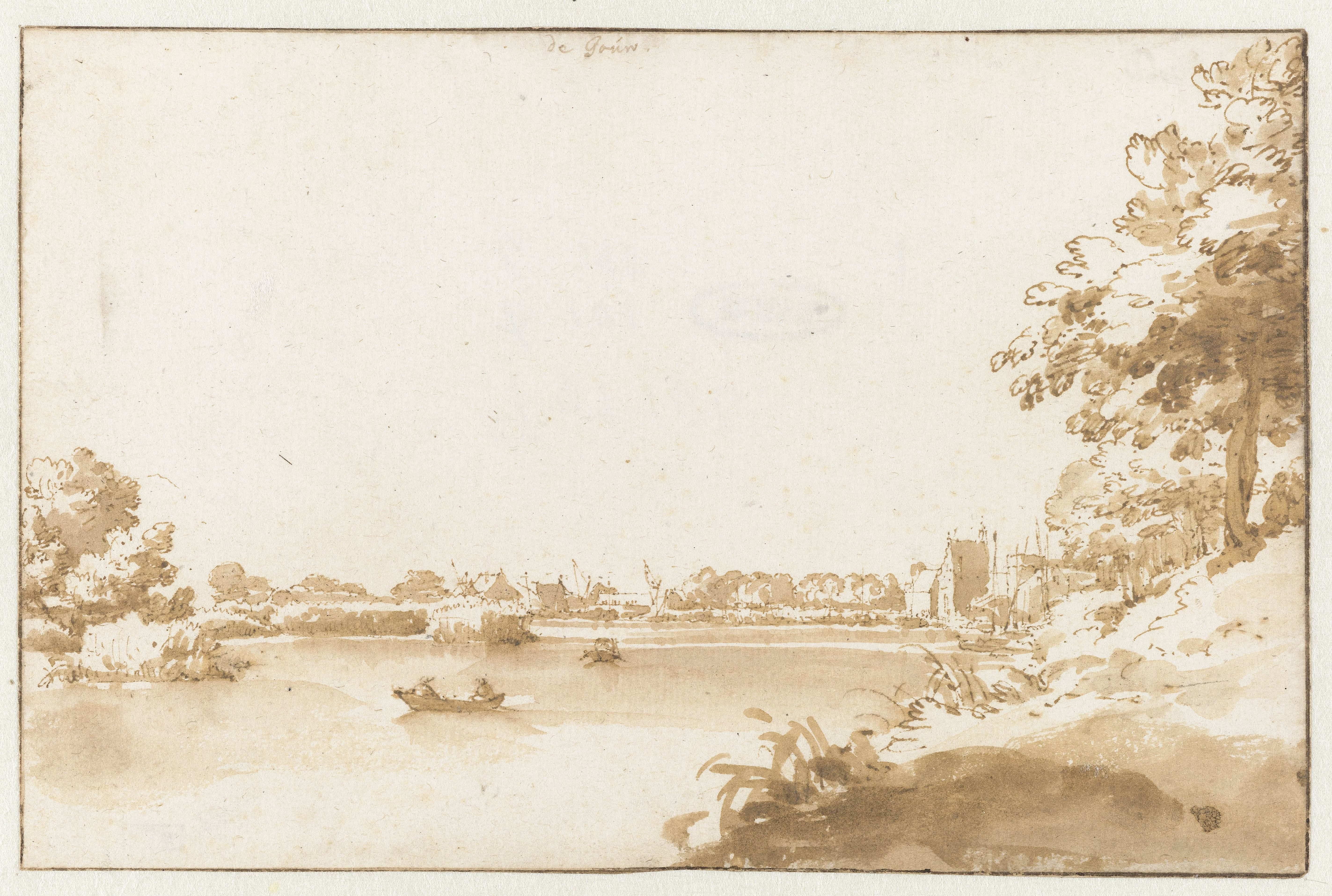 Gezicht op de Gouwe