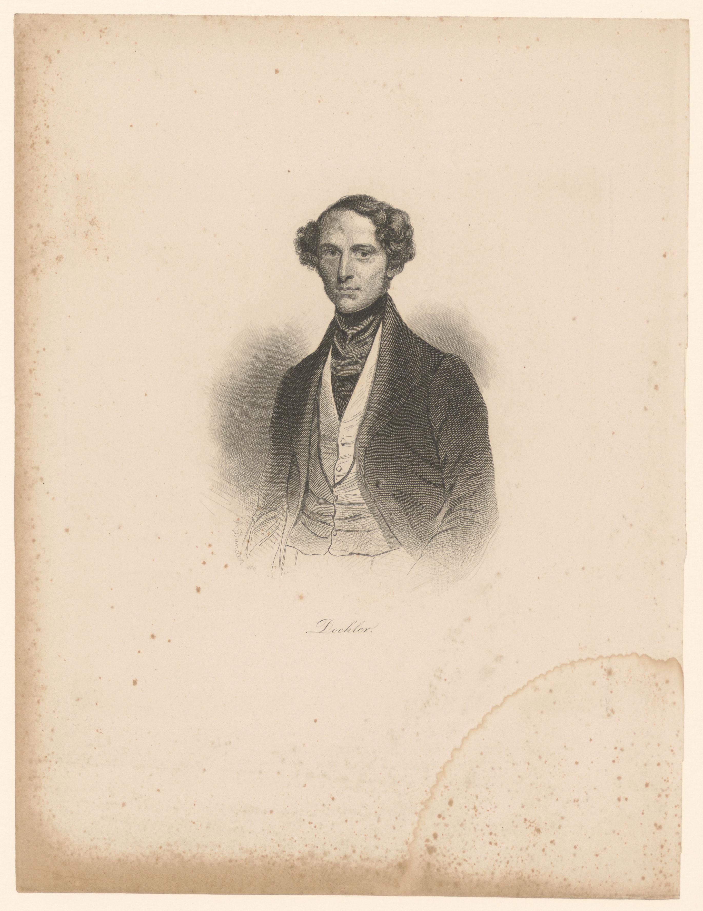 Portret van Theodor Döhler