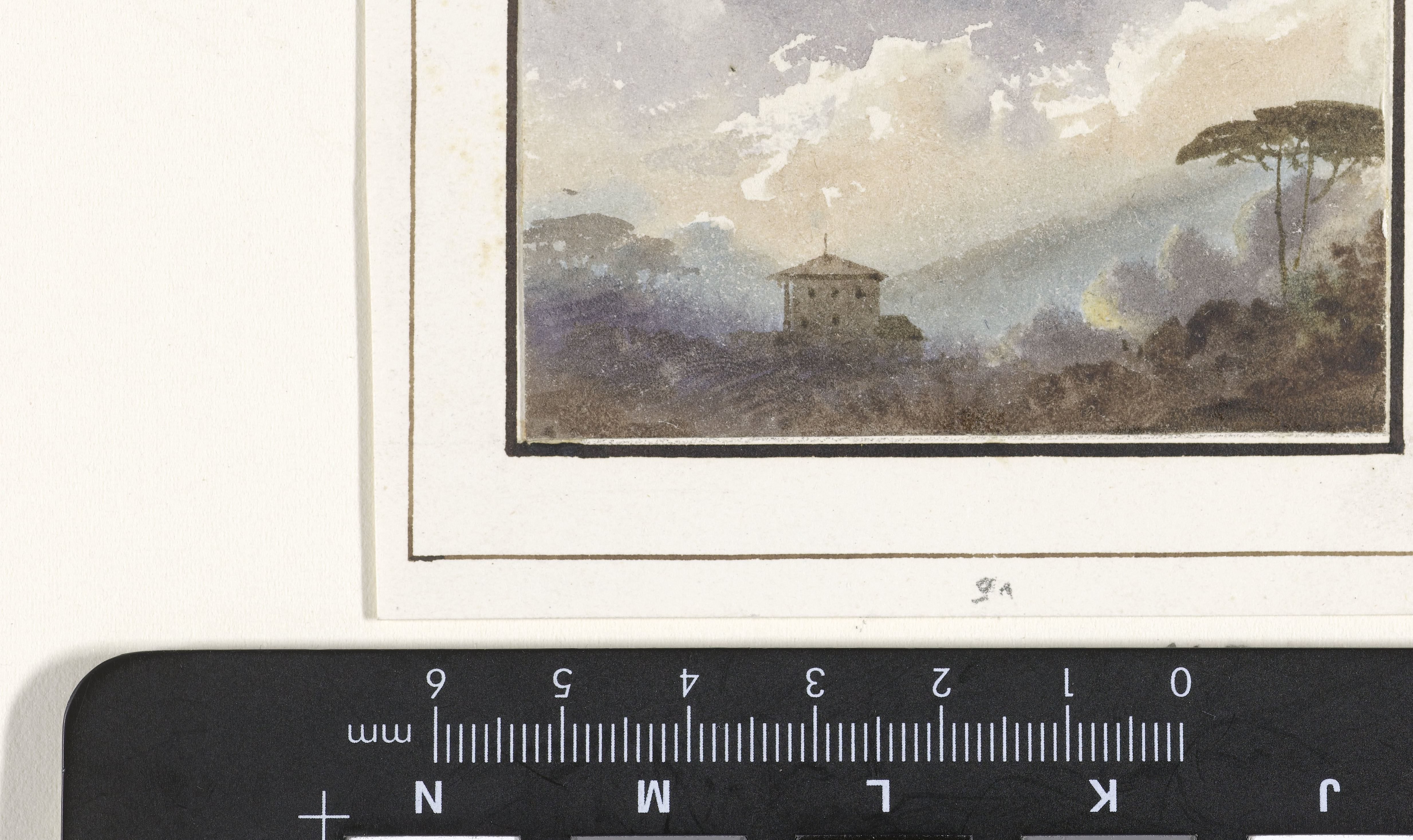 Landhuis tussen de bossen in een berglandschap