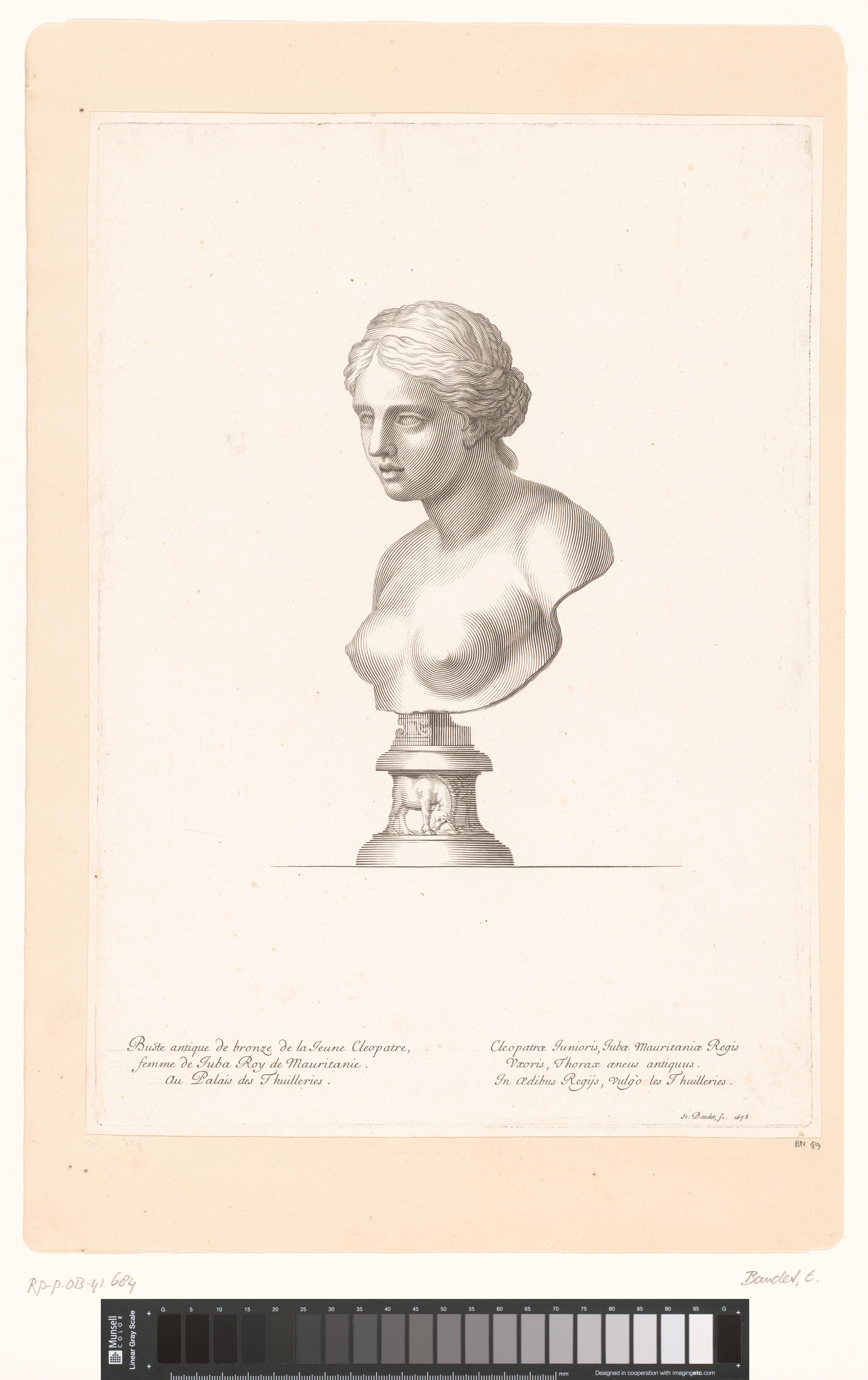 Antieke buste van Cleopatra Selene II