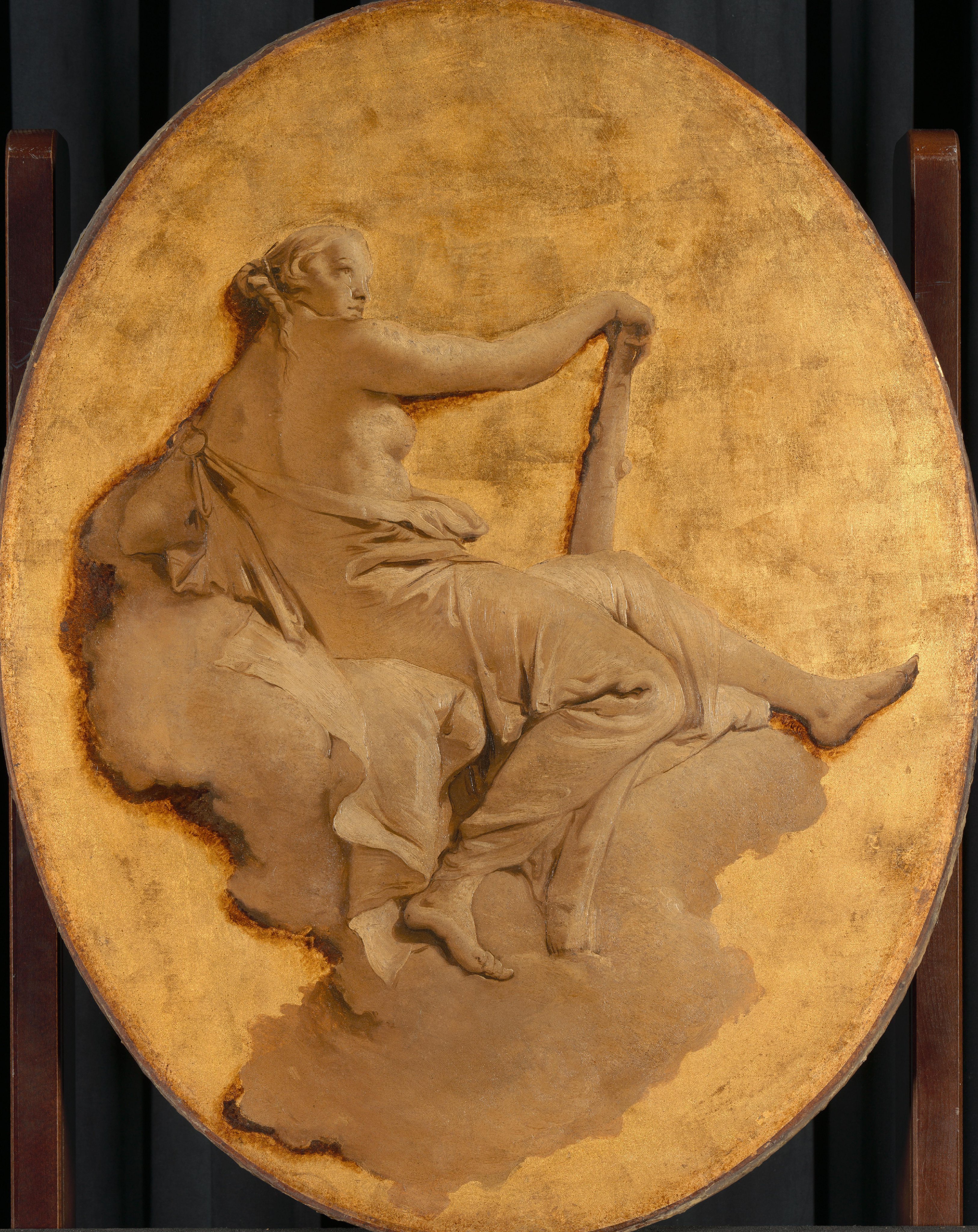 Allegorical Figure of a Woman with a Club (Fortitude?)