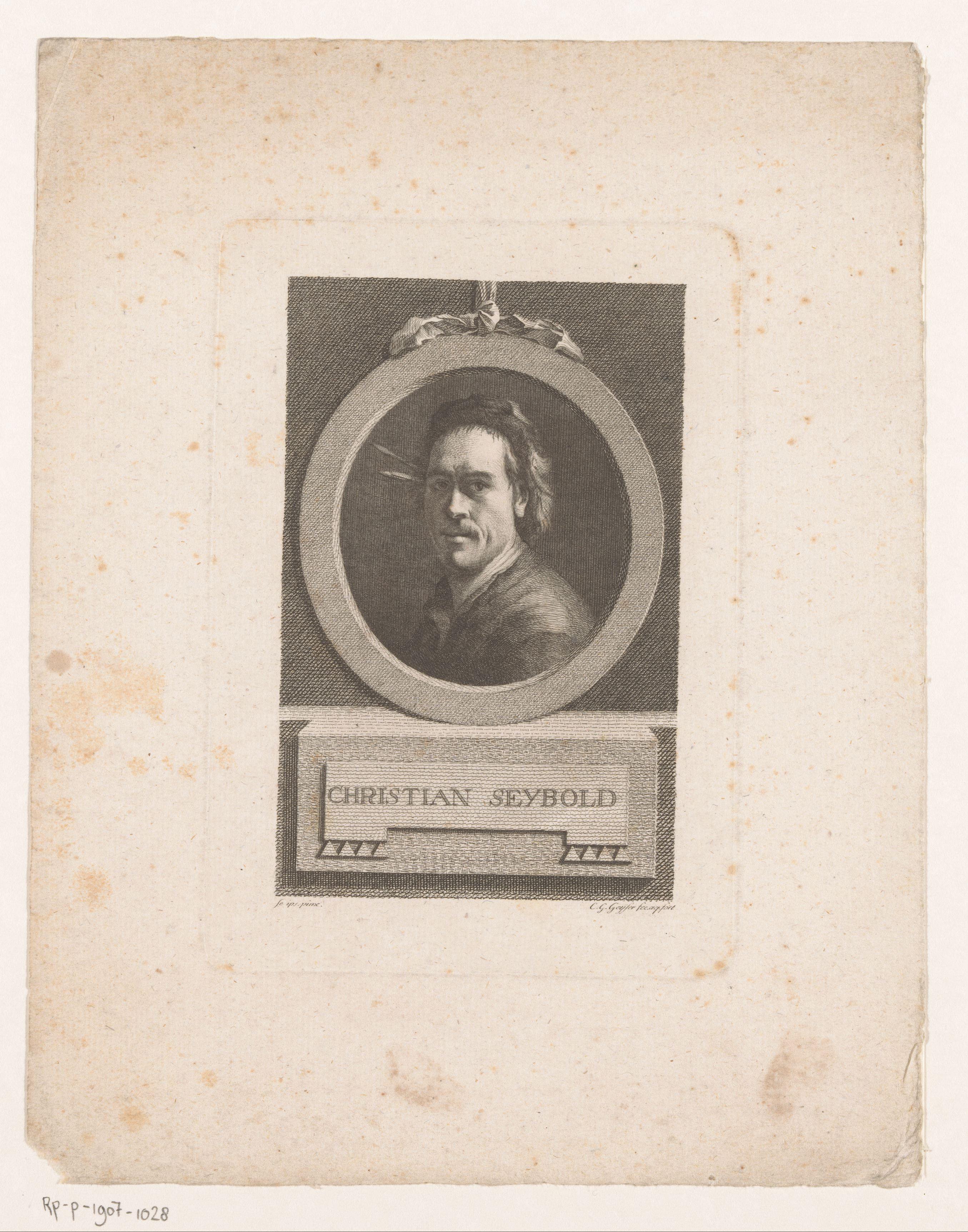 Portret van Christian Seybold
