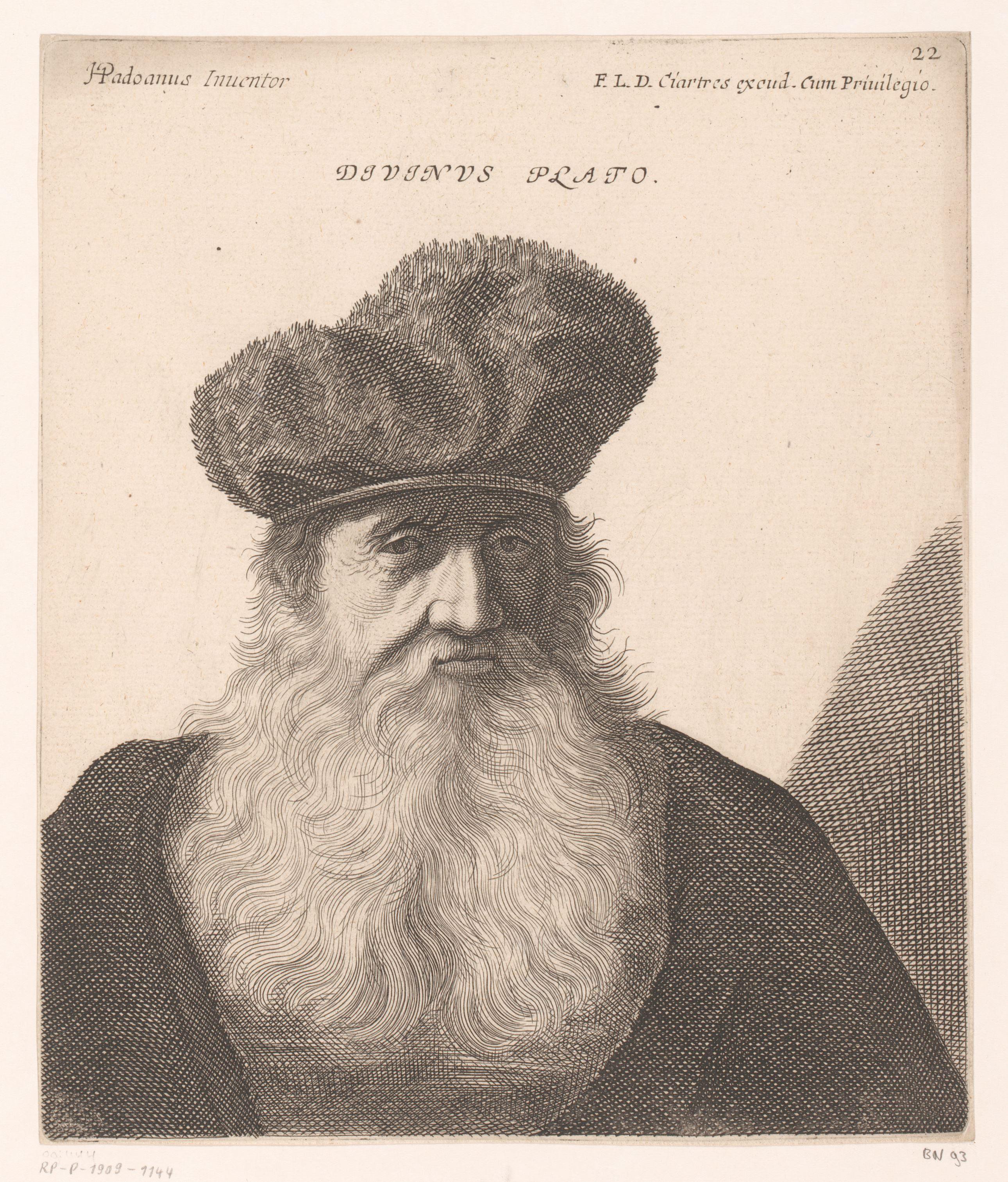 Portret van Plato