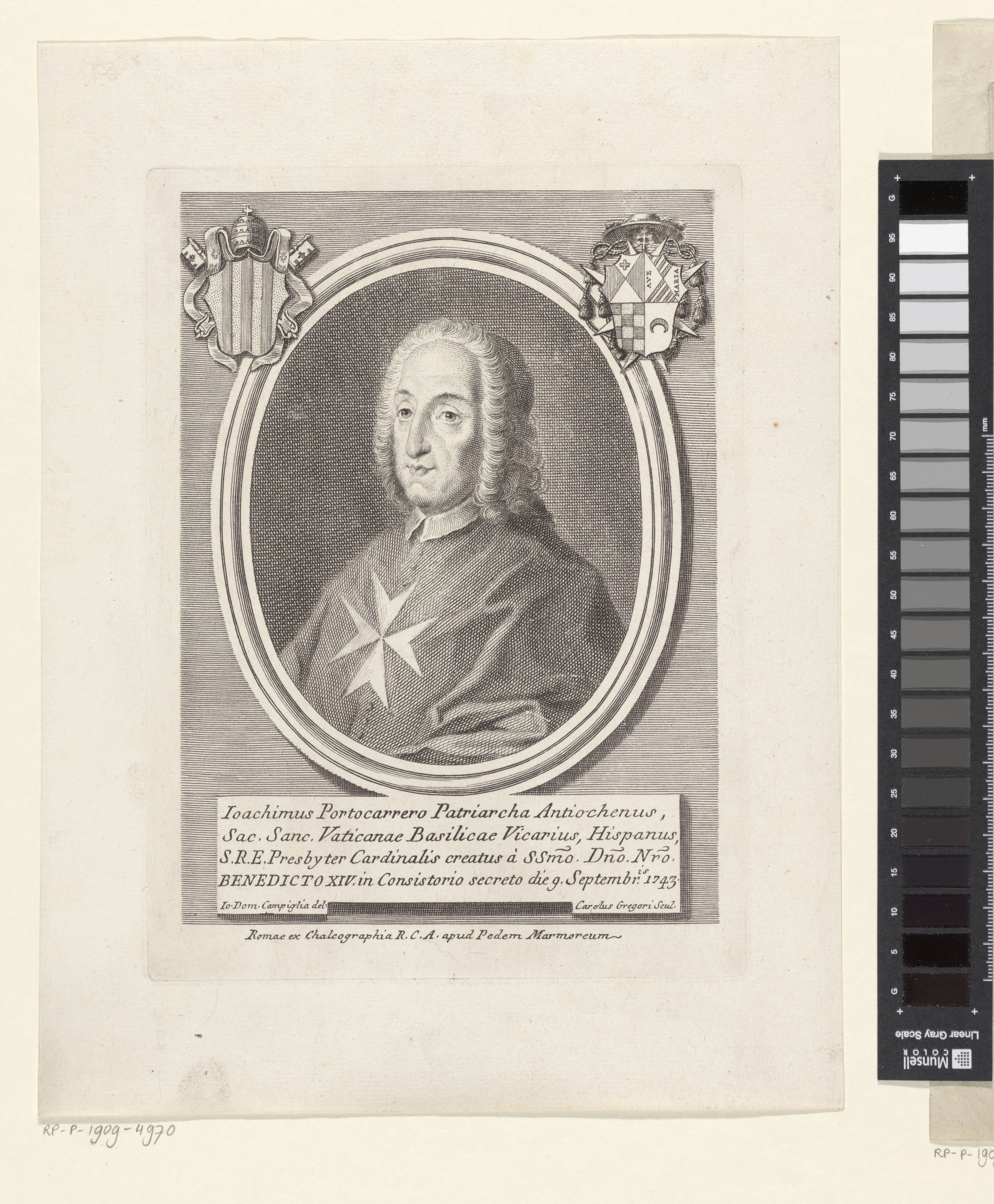 Portret van kardinaal Joaquín Fernández de Portocarrero