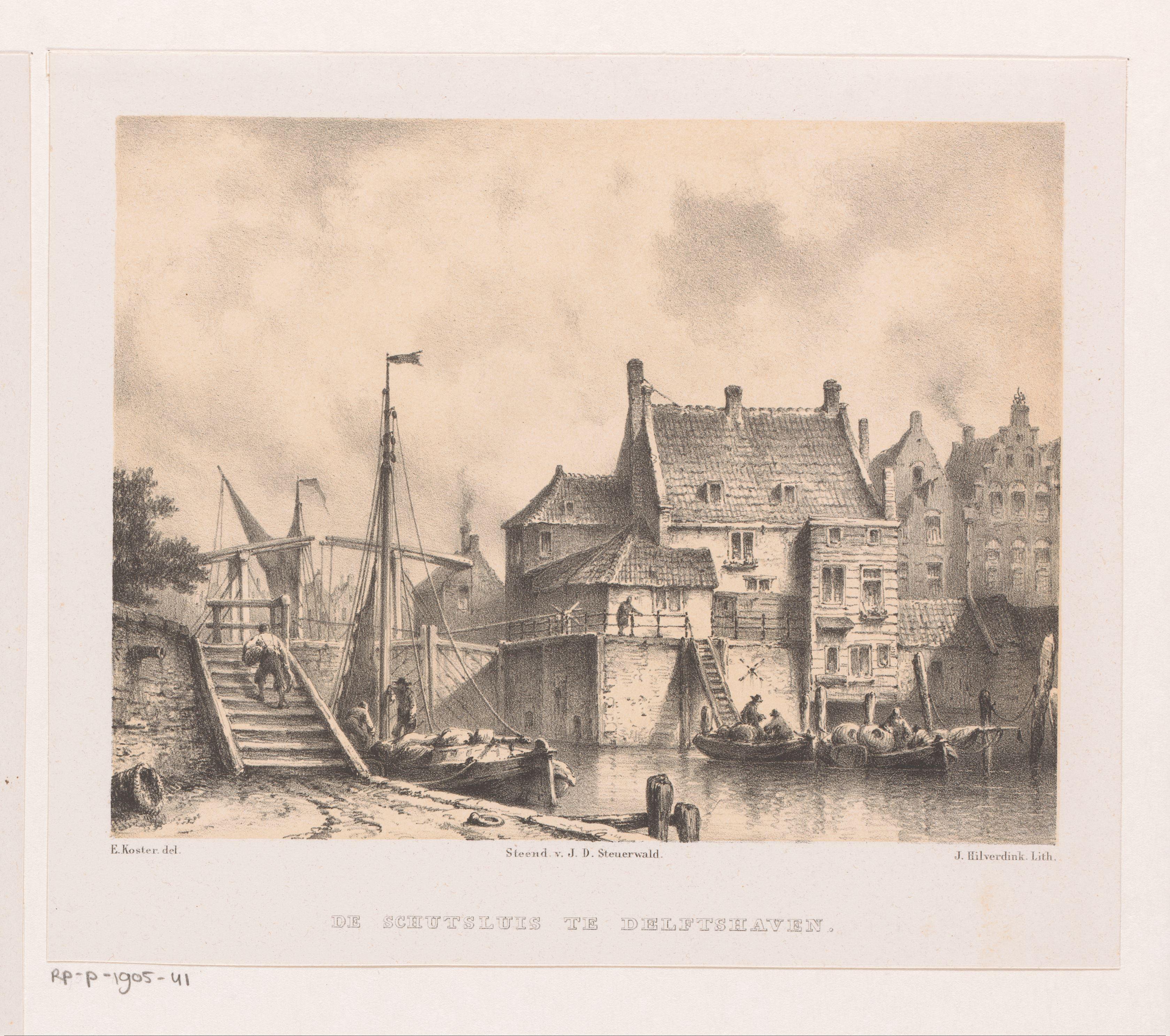 Sluis in Delfshaven
