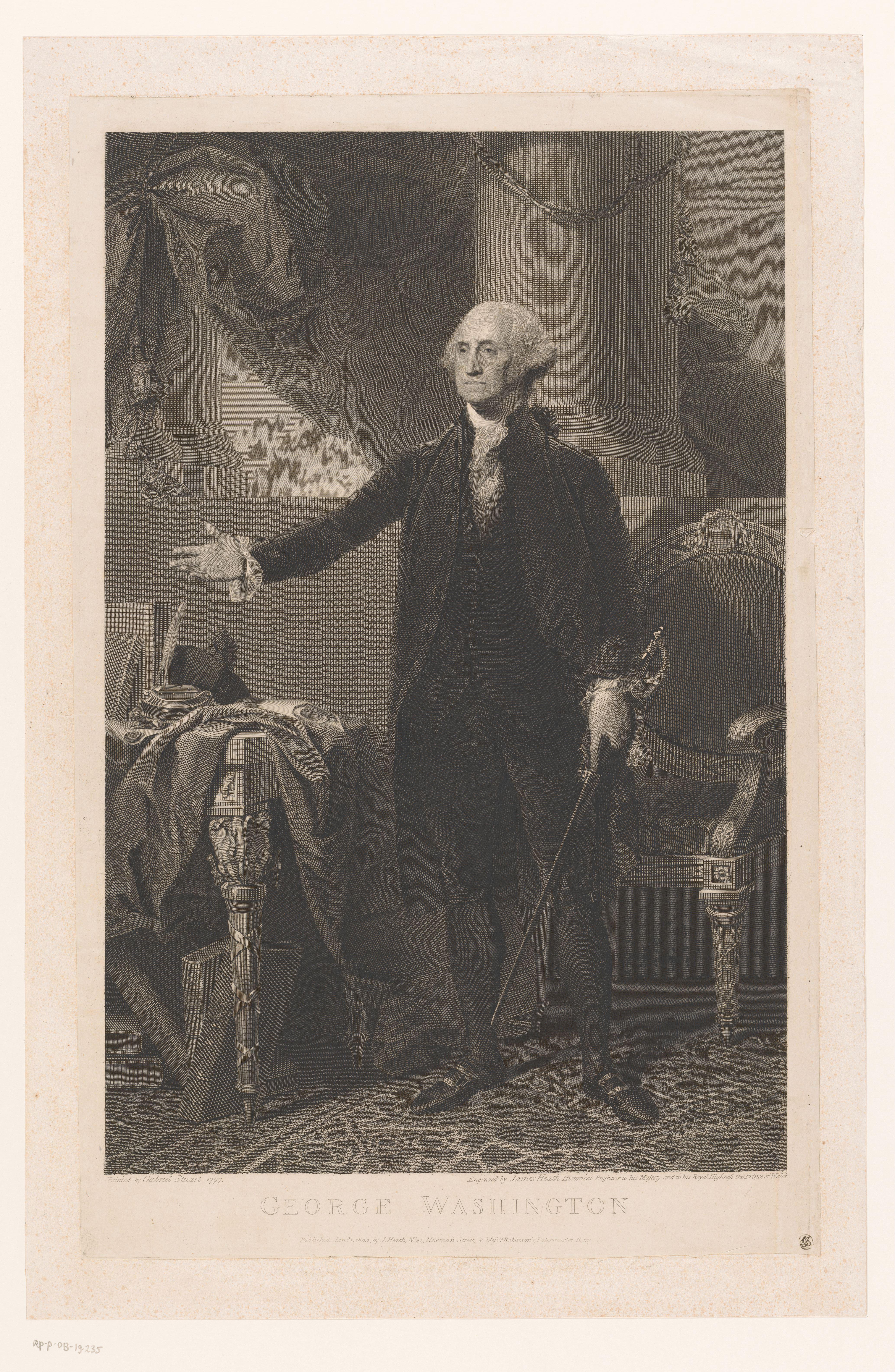 Portret van George Washington