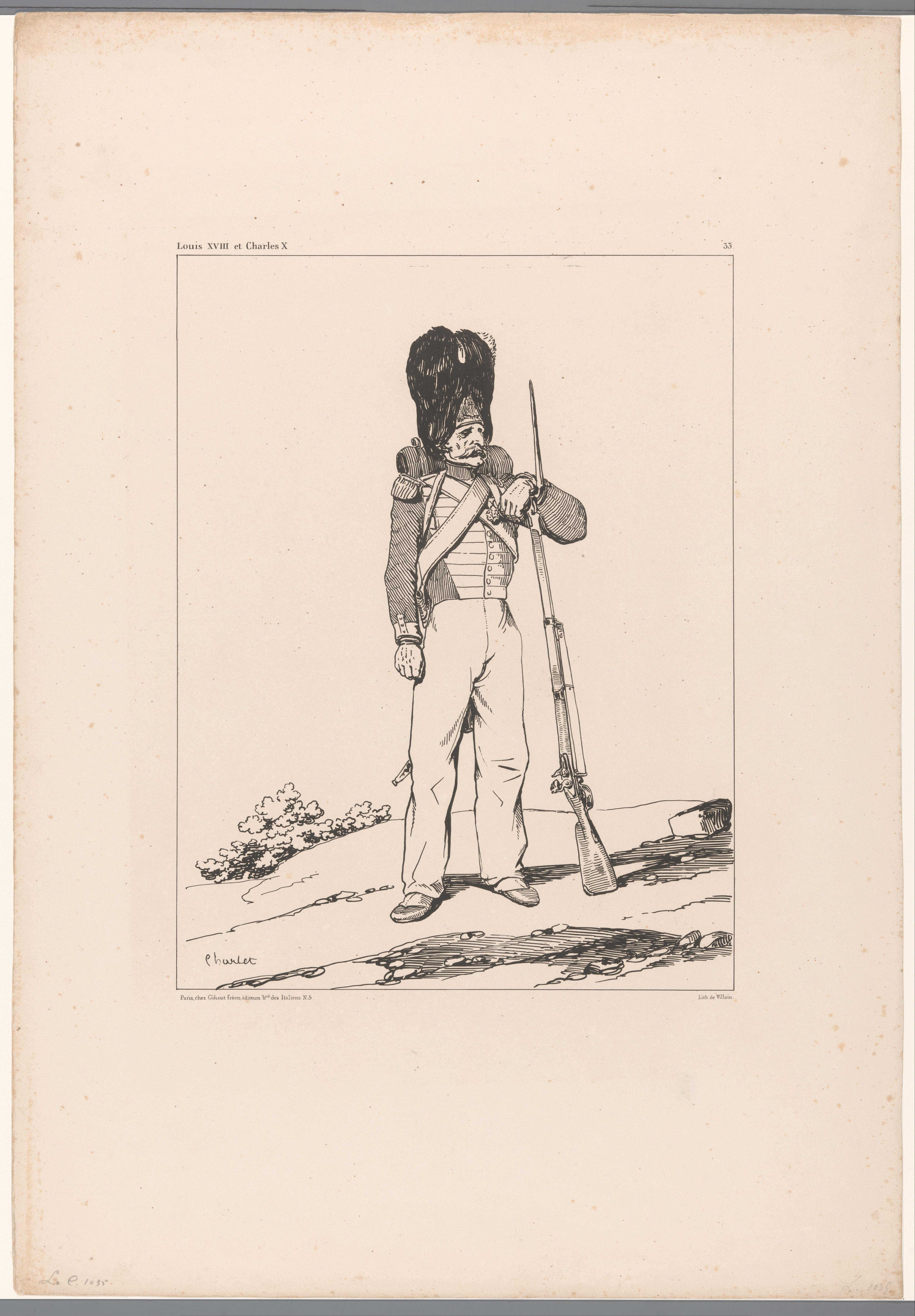 Grenadier van de Koninklijke Garde