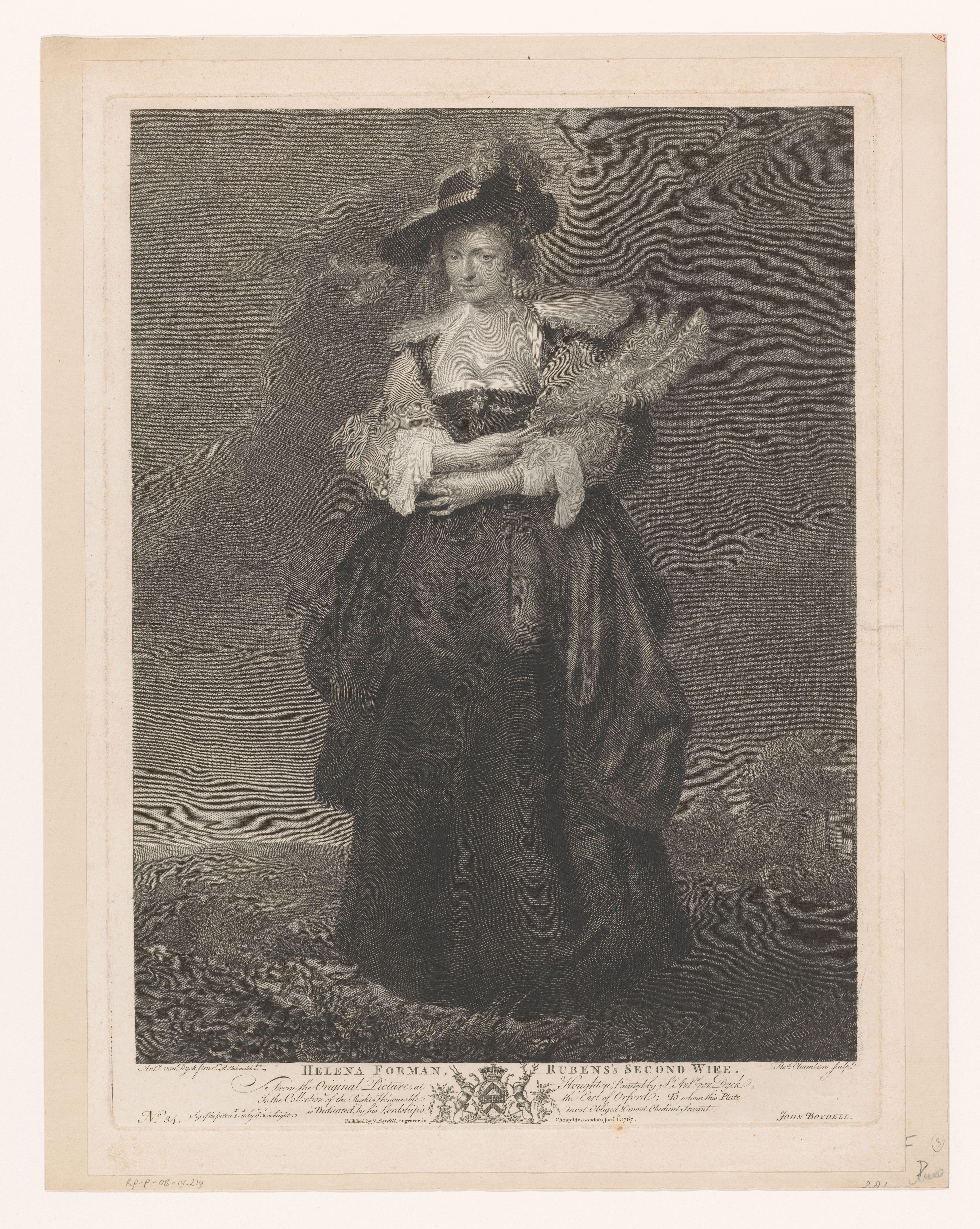 Portret van Hélène Fourment
