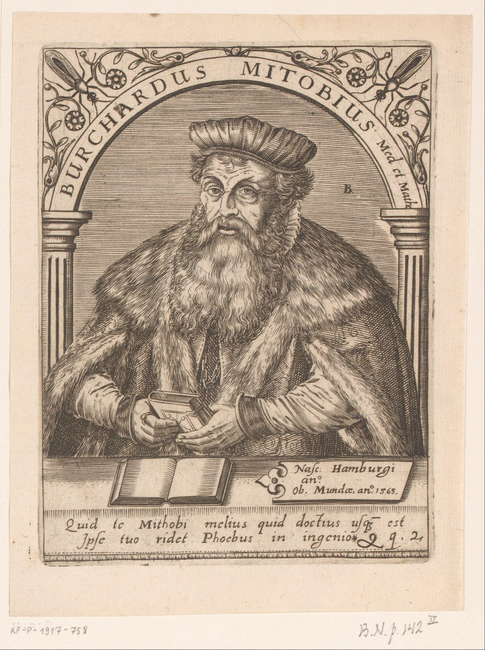 Portret van Burkhard Mithoff
