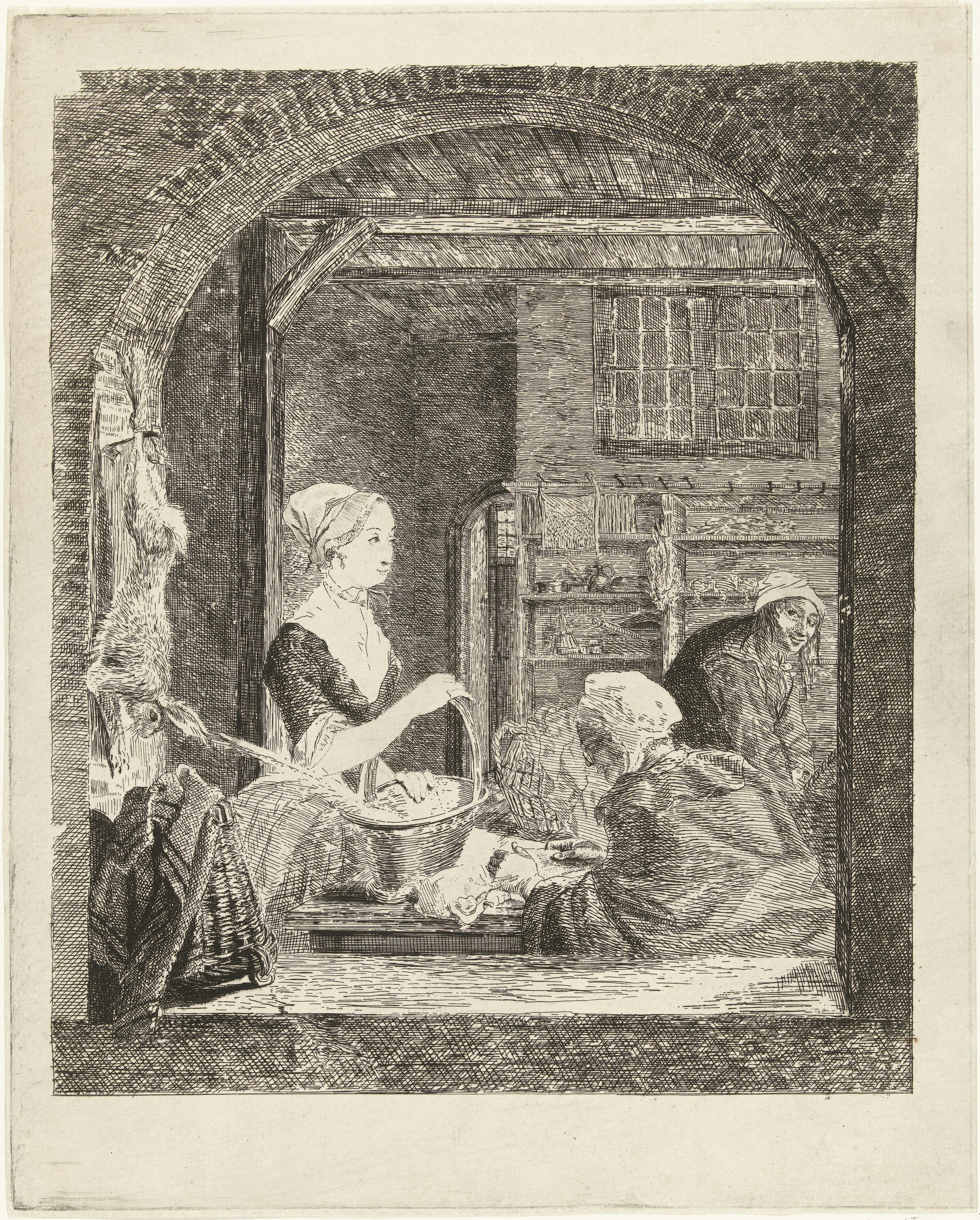 De poelierster