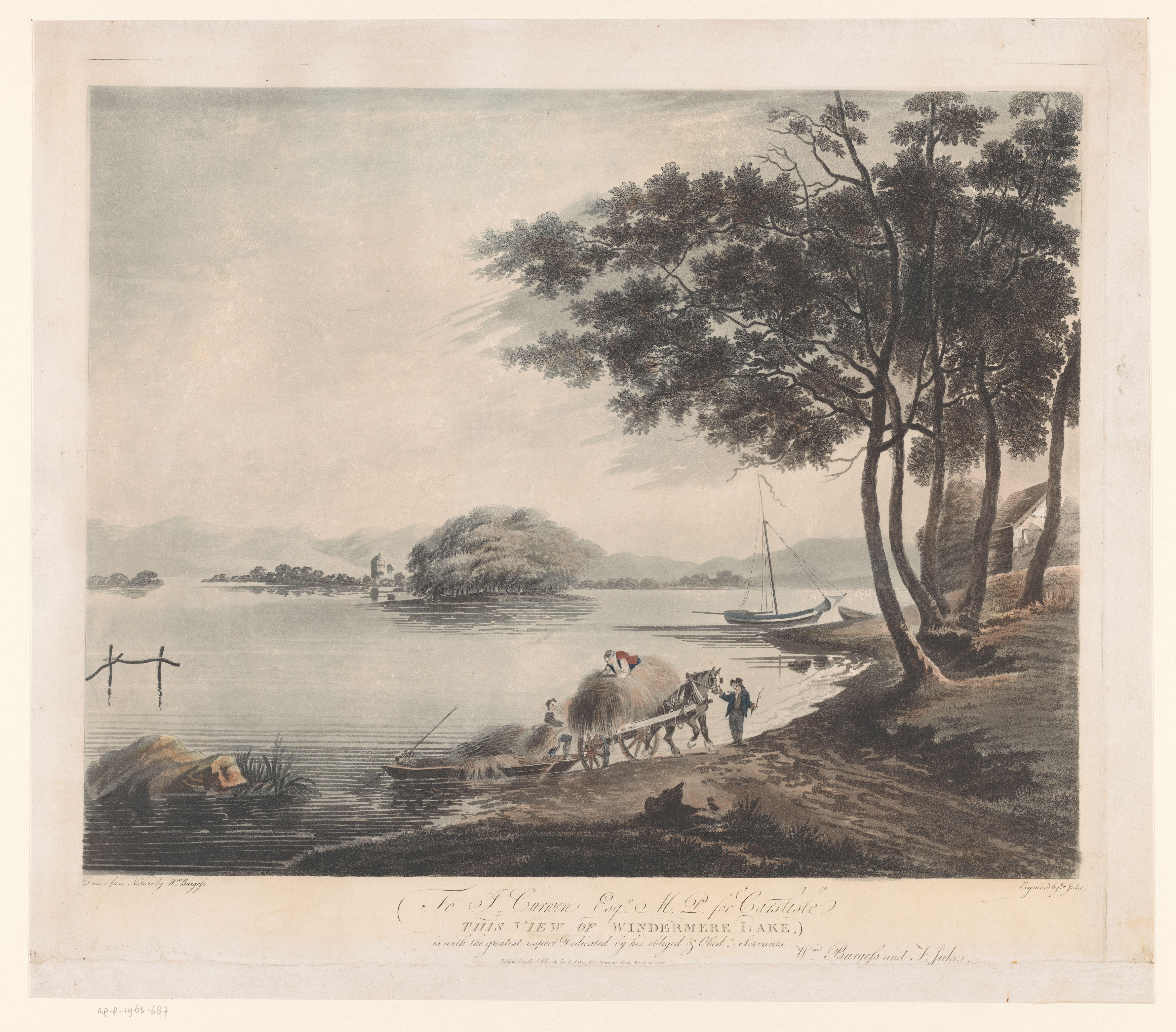 Gezicht op Windermere