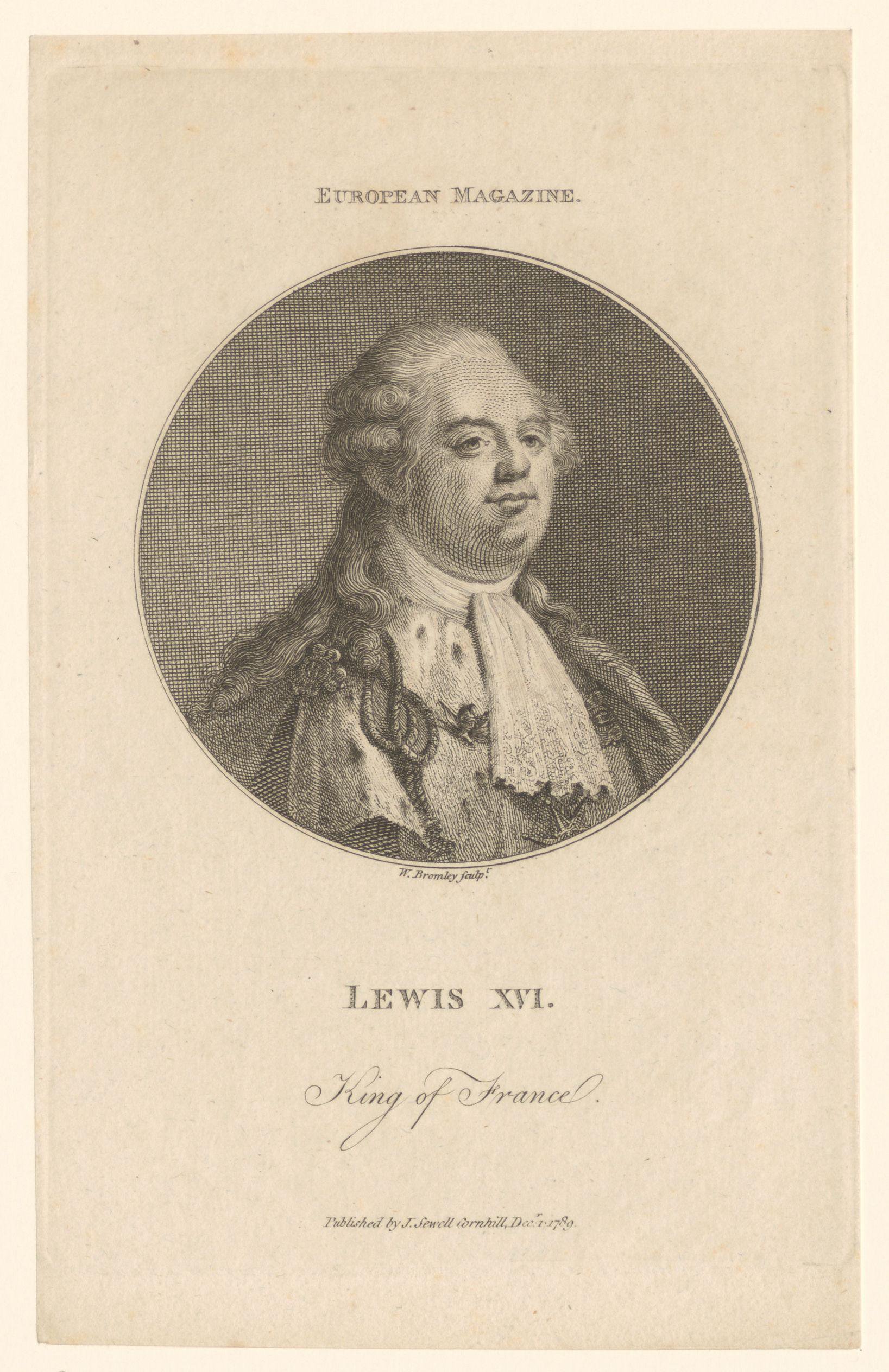 Portret van Lodewijk XVI van Frankrijk