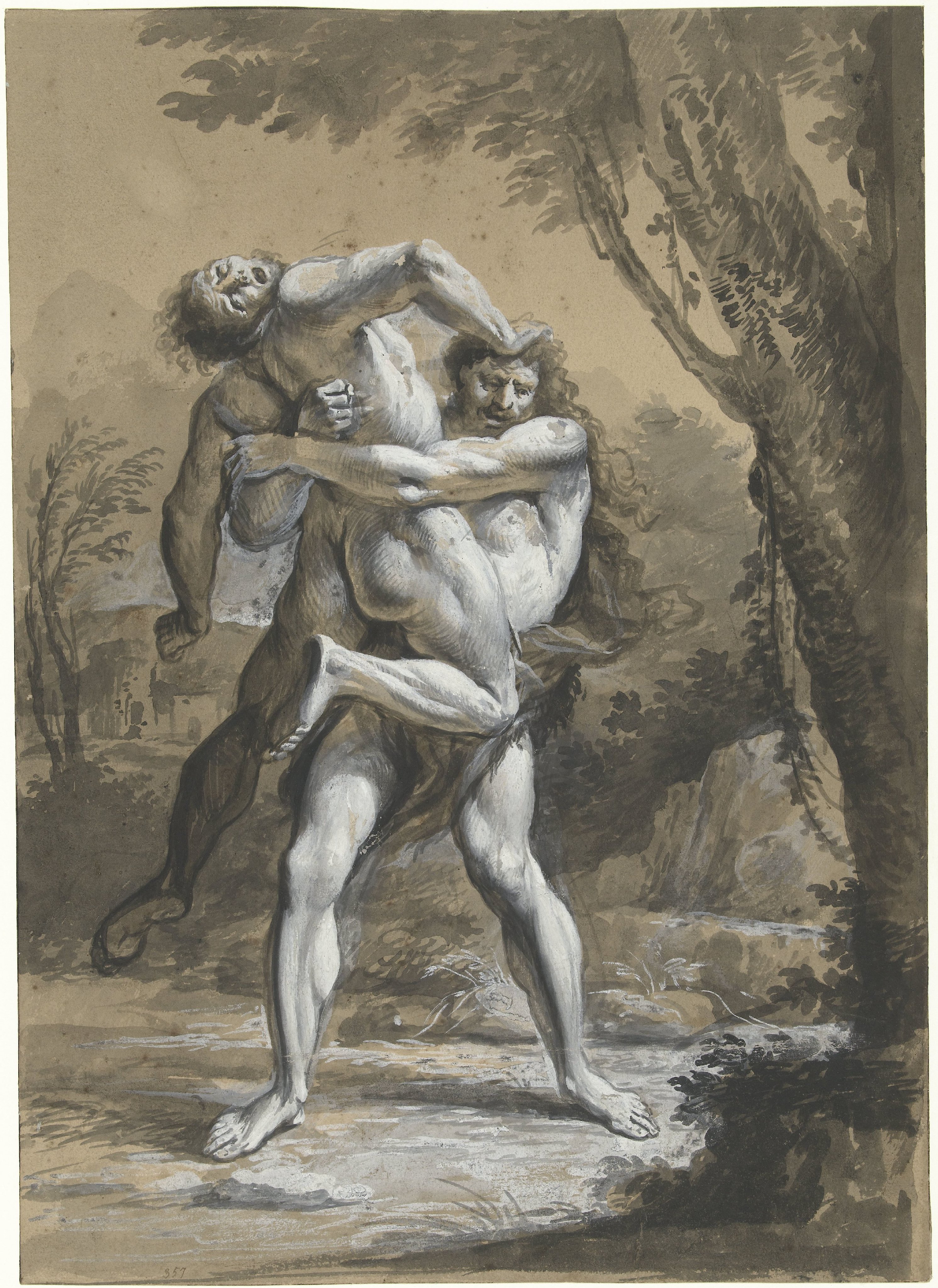 Hercules en Antaeus