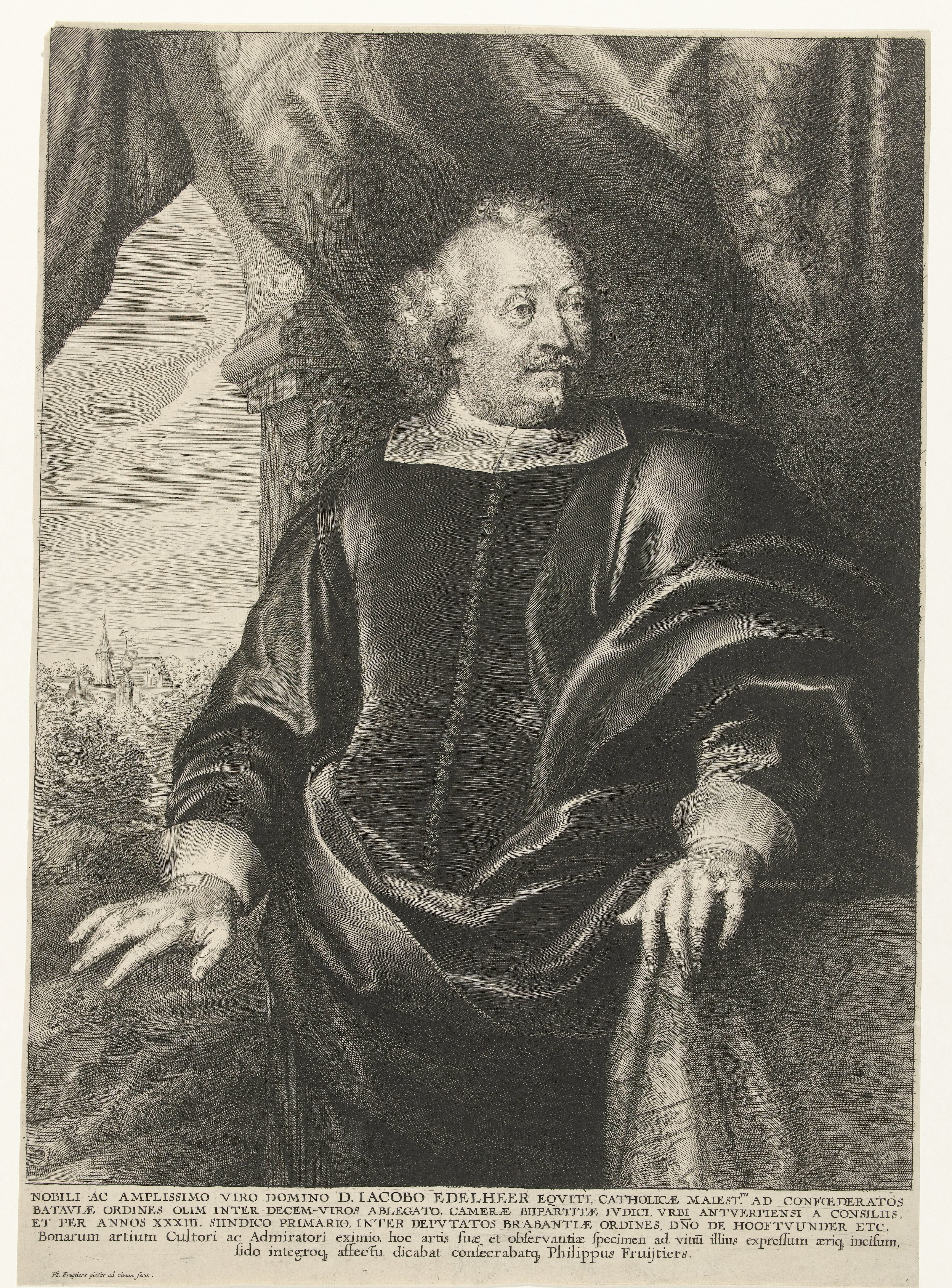 Portret van Jacobus Edelheer