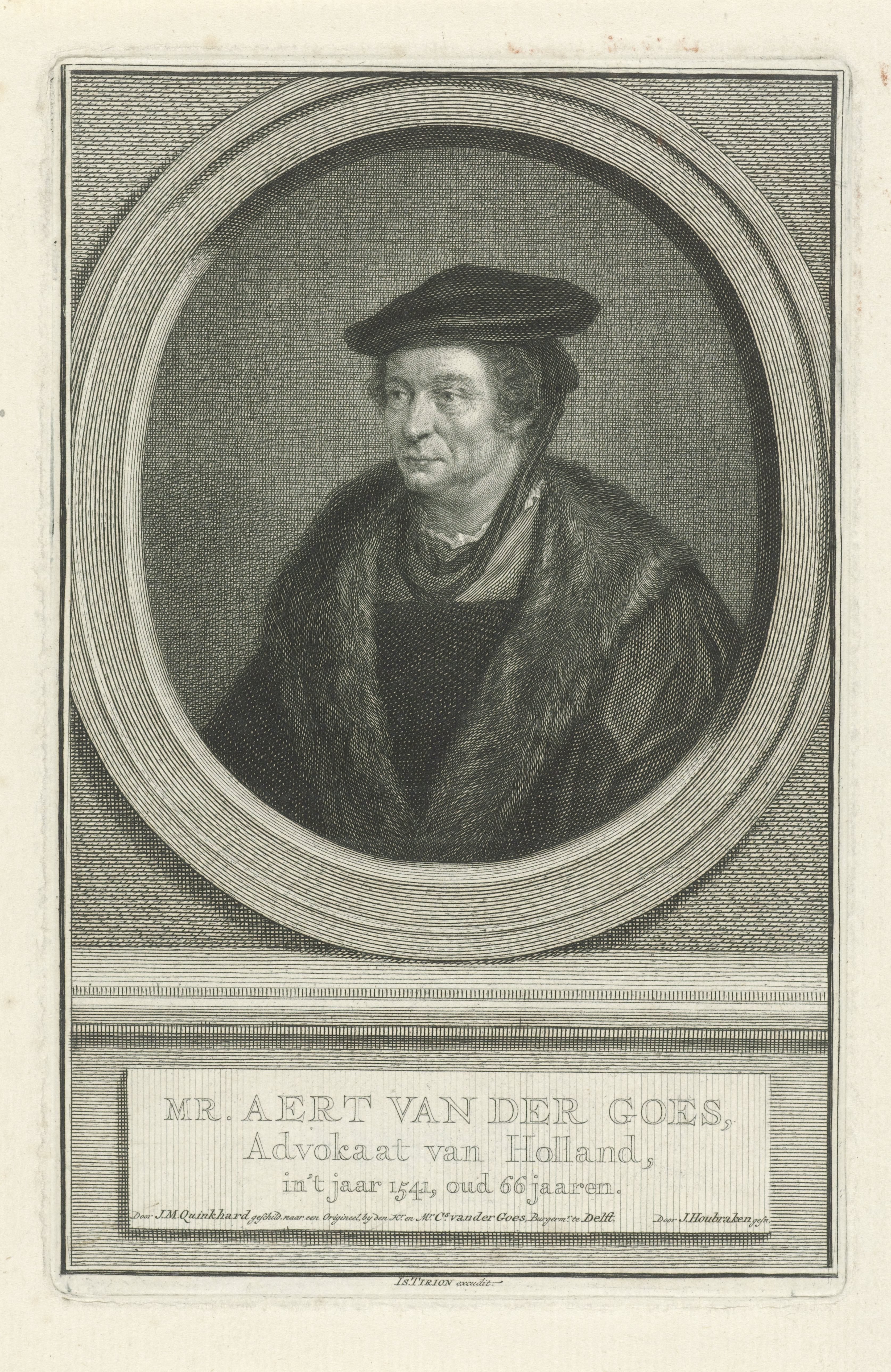 Portret van Aart van der Goes