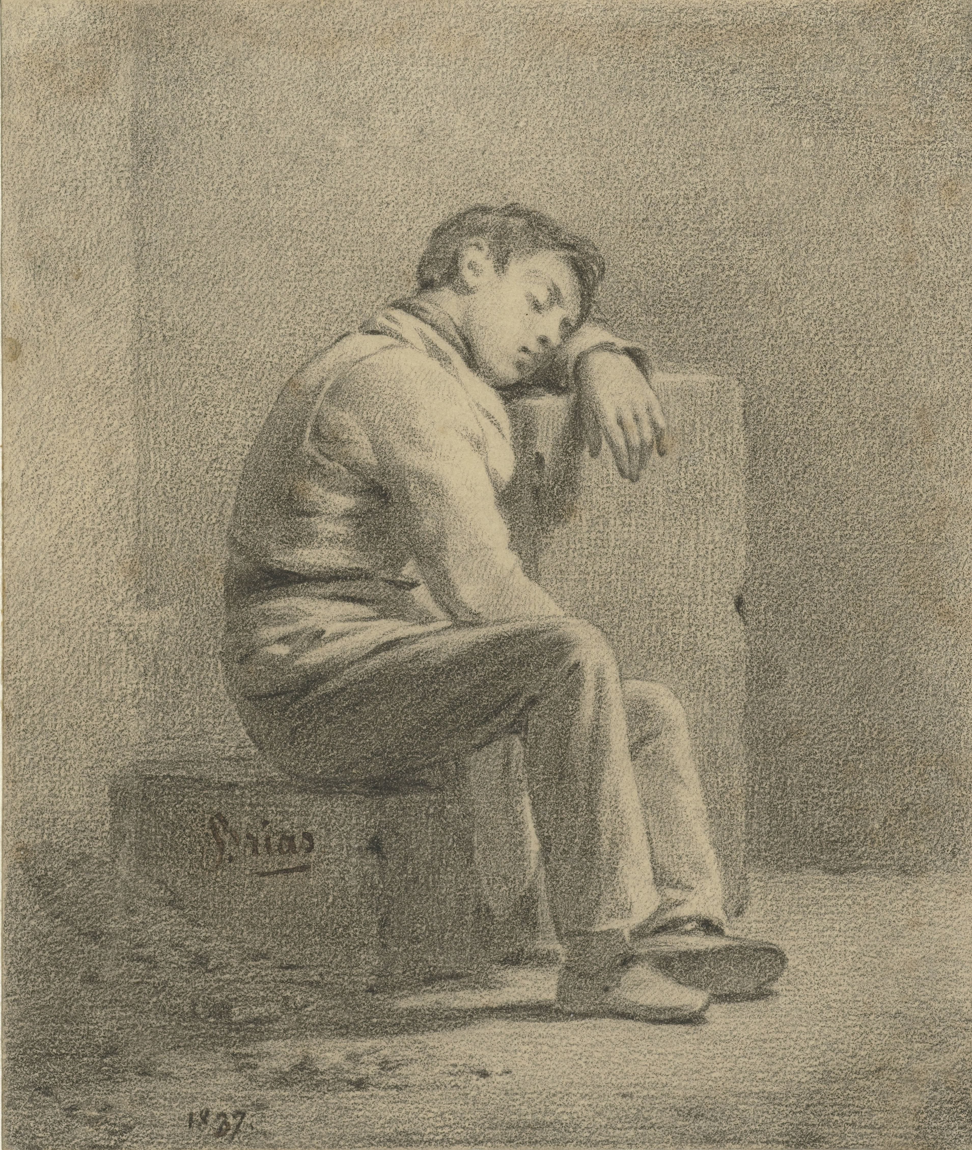 Slapende jongen