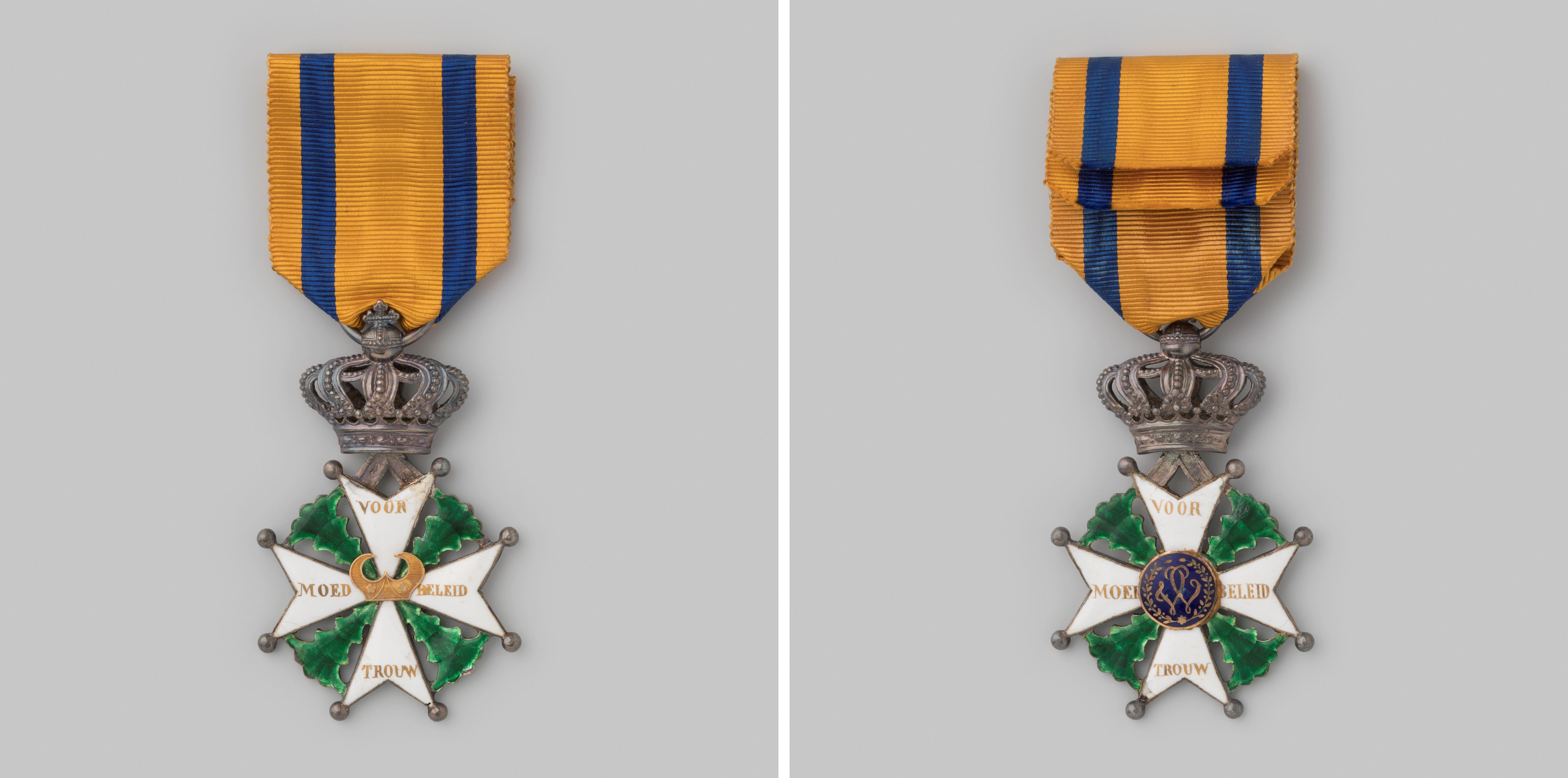 Ridderkruis 4e klasse van de Militaire Willemsorde voor moed, beleid en trouw