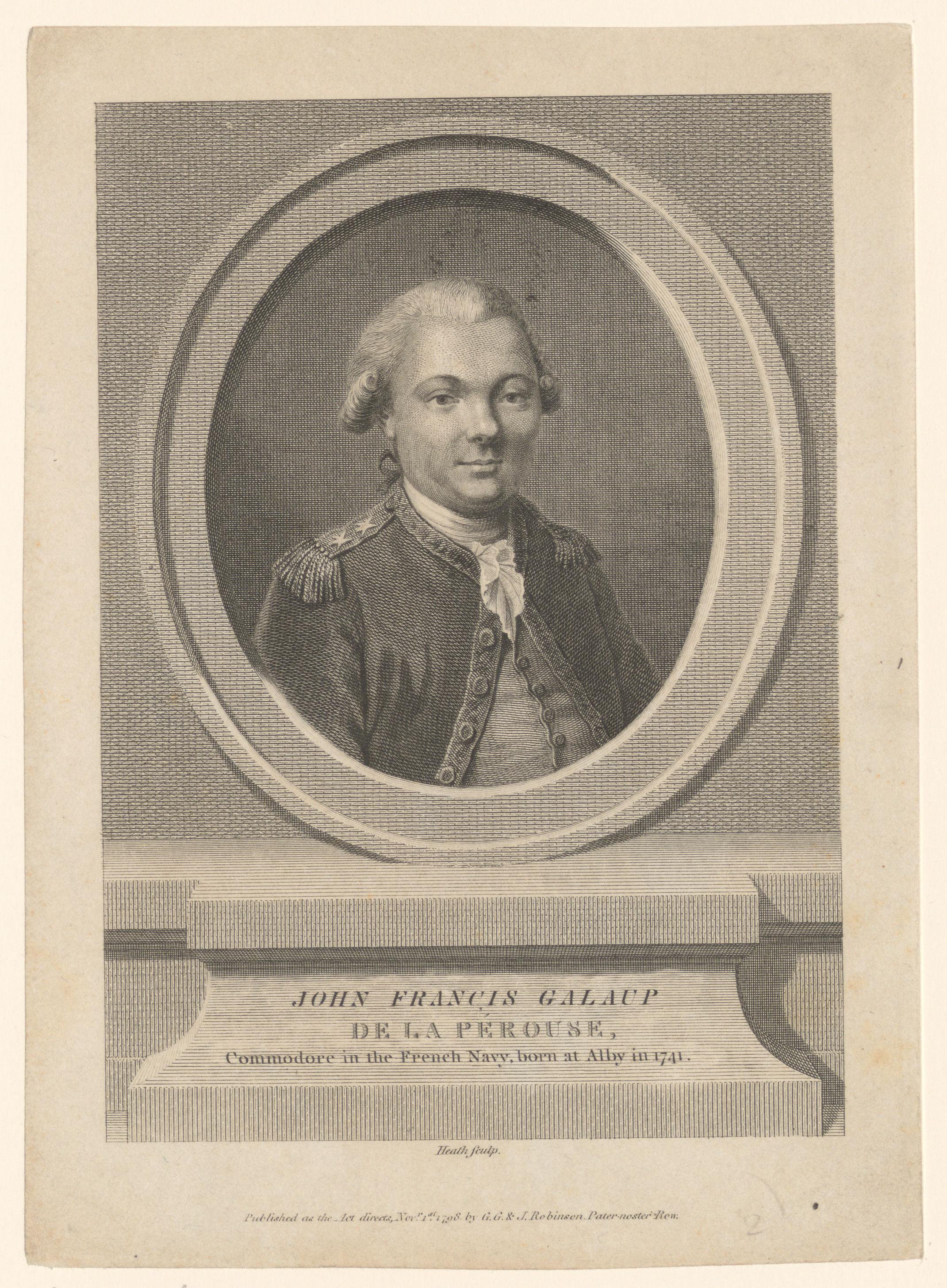 Portret van Jean-François de la Pérouse