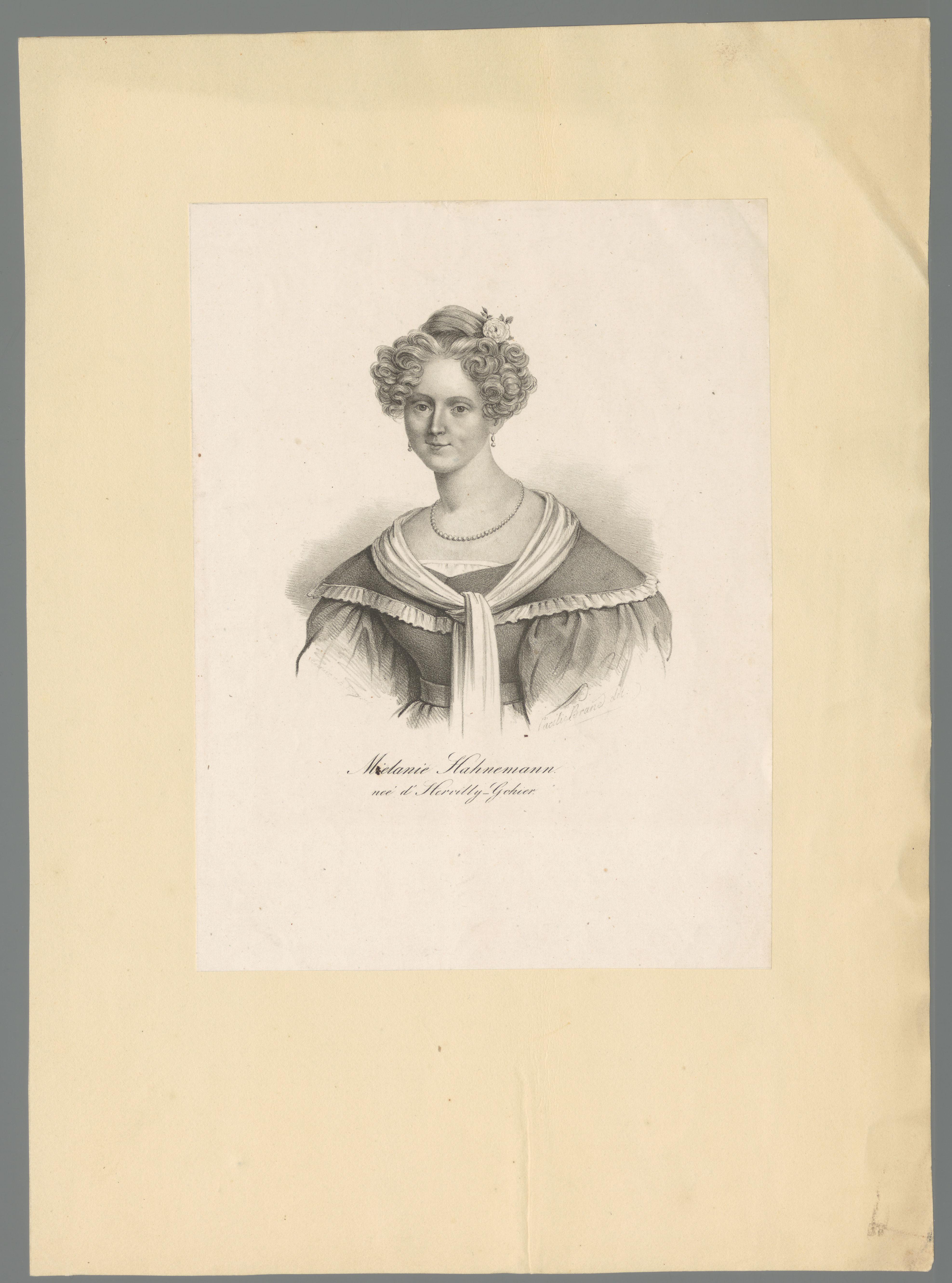 Portret van Mélanie Hahnemann