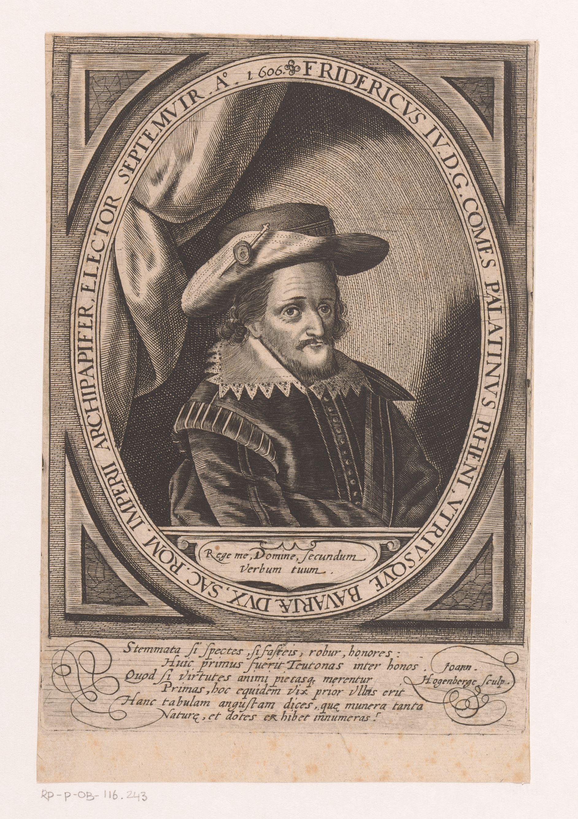 Portret van Frederik IV