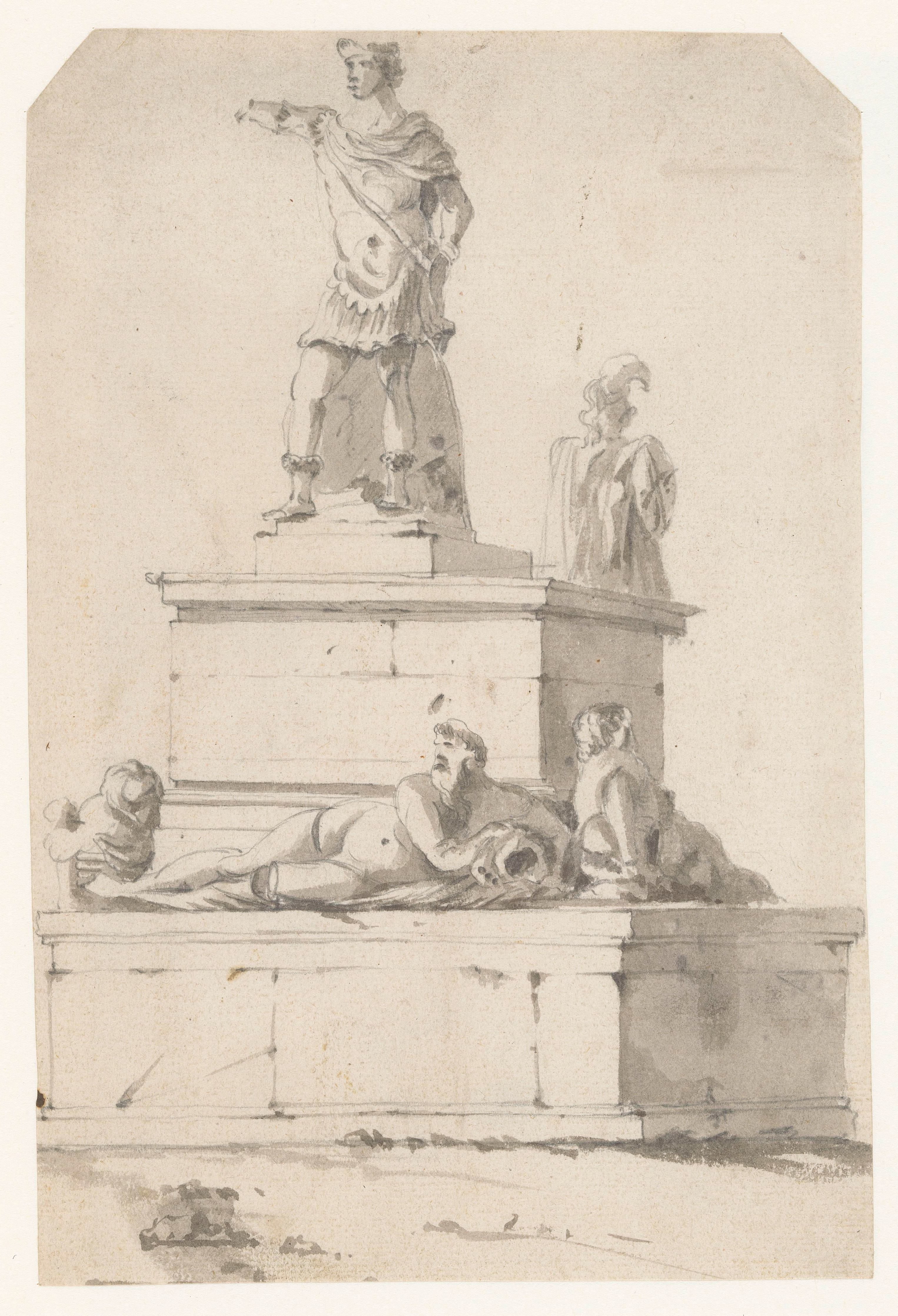 Standbeeld van een Romein