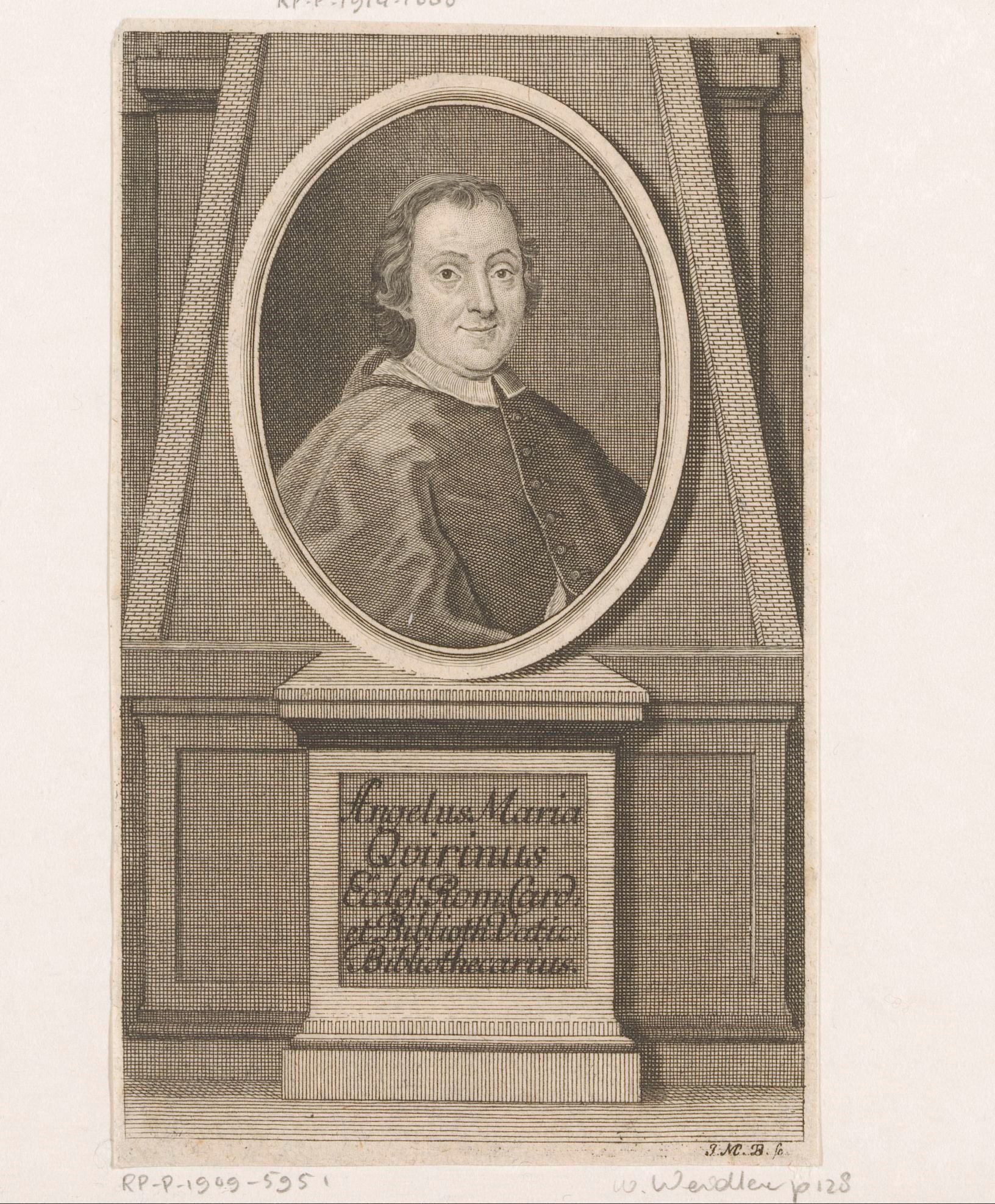 Portret van Angelo Maria Quirini