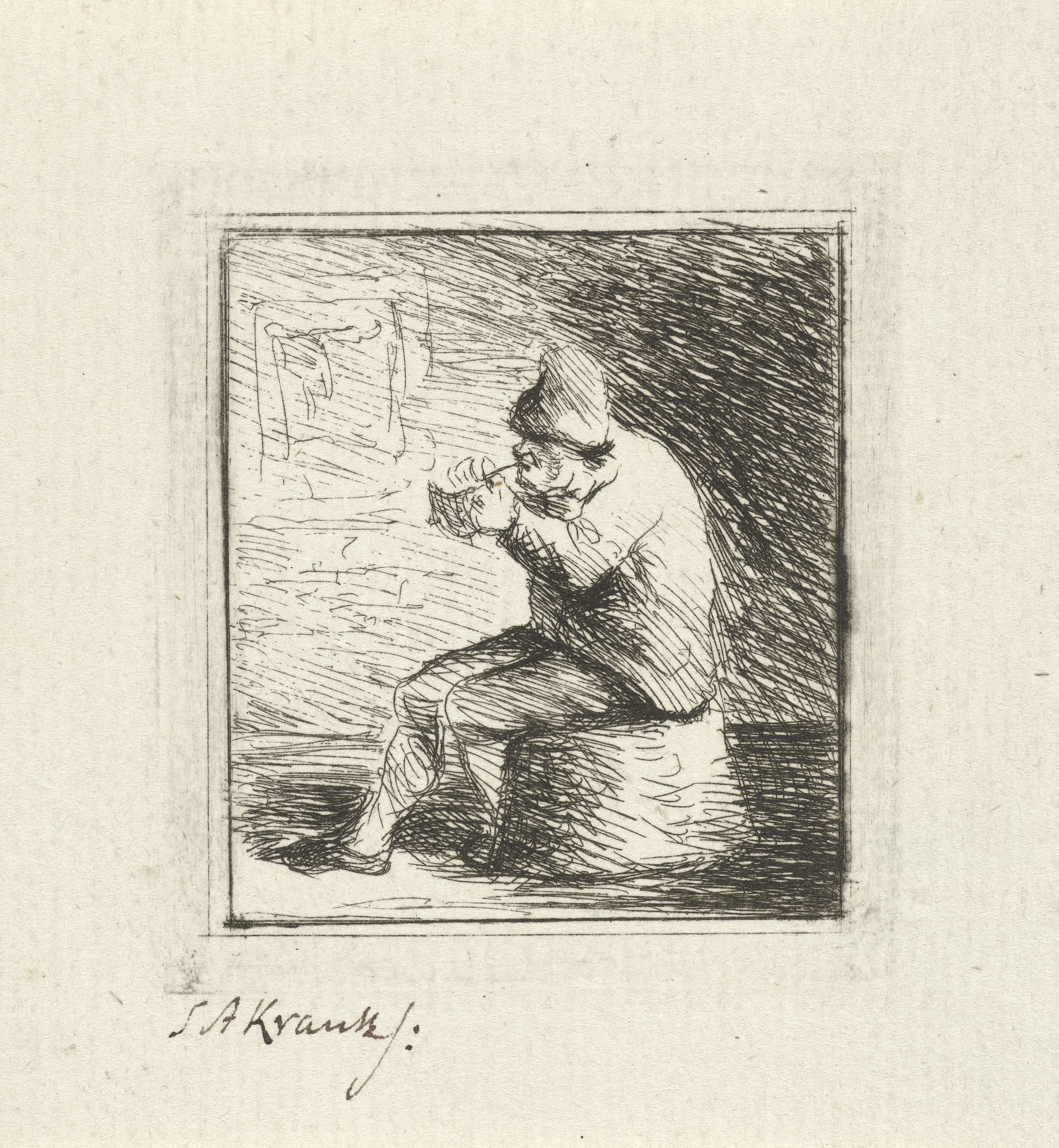 Rokende boer