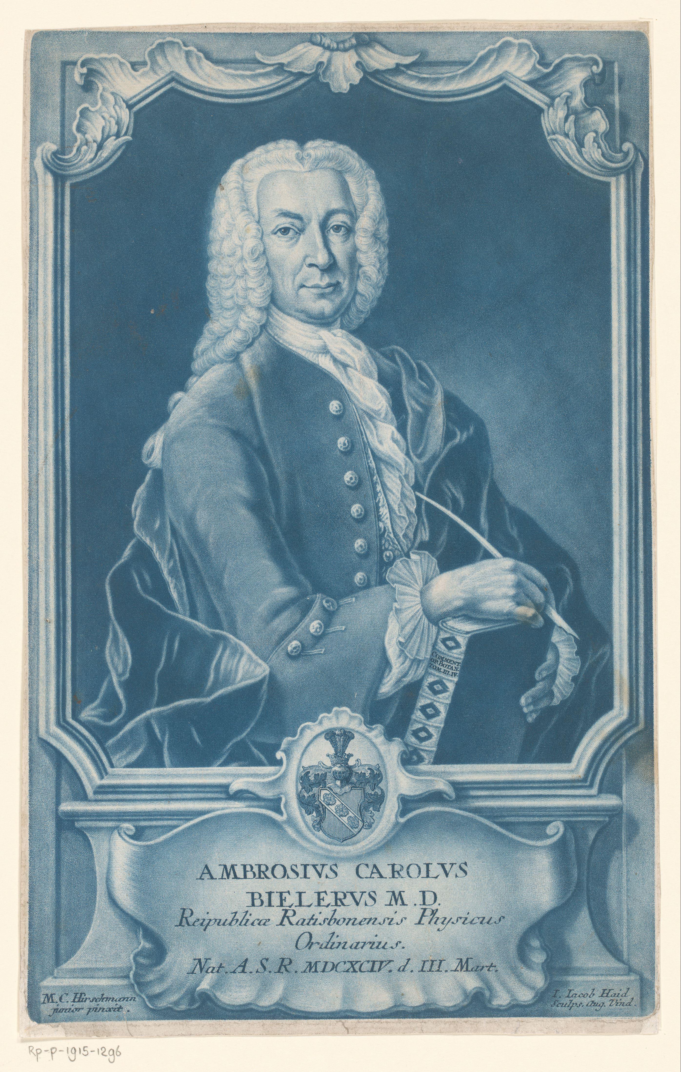 Portret van Ambras Carol Bieler