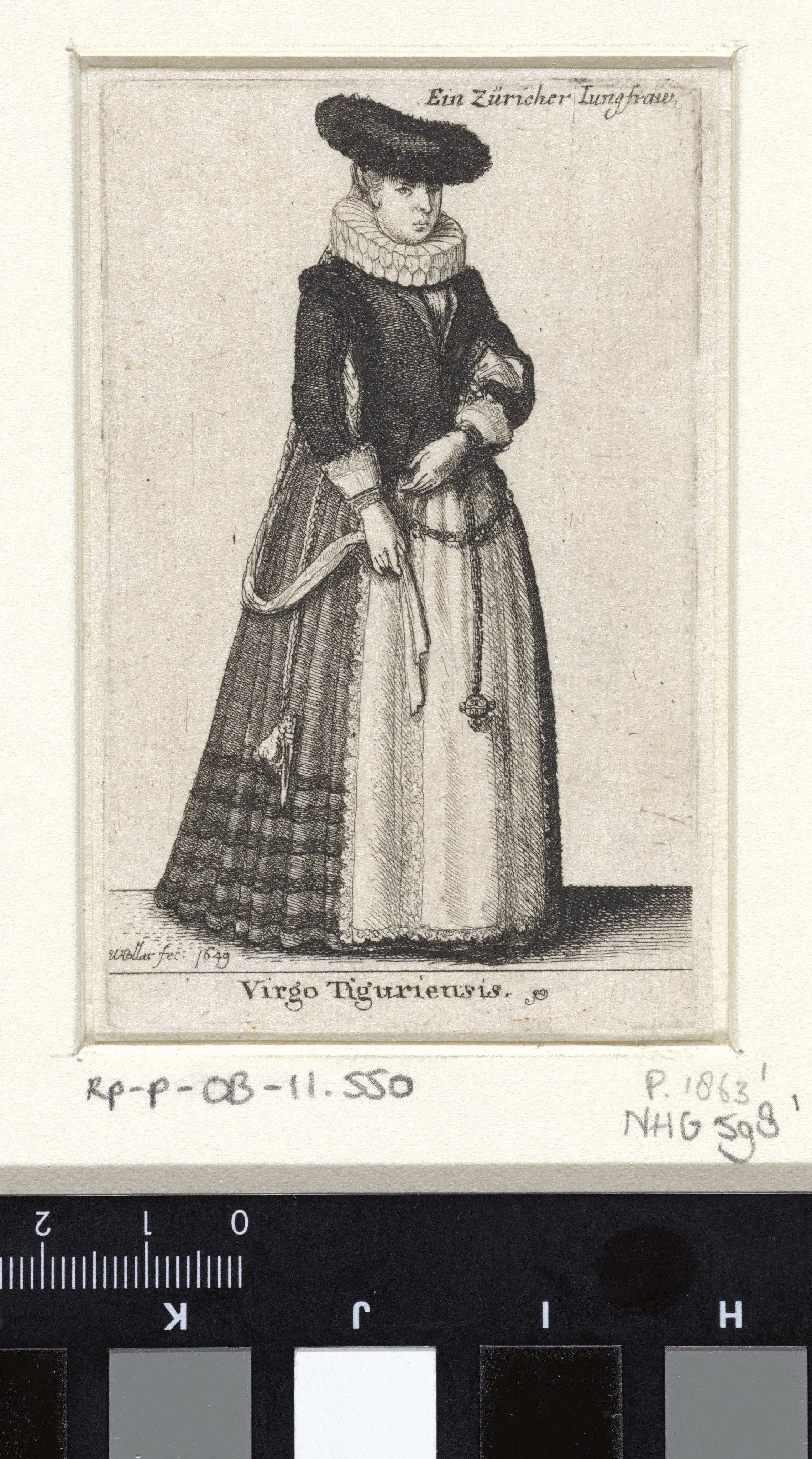 Virgo Tiguriensis / Ein Züricher Iungfraw