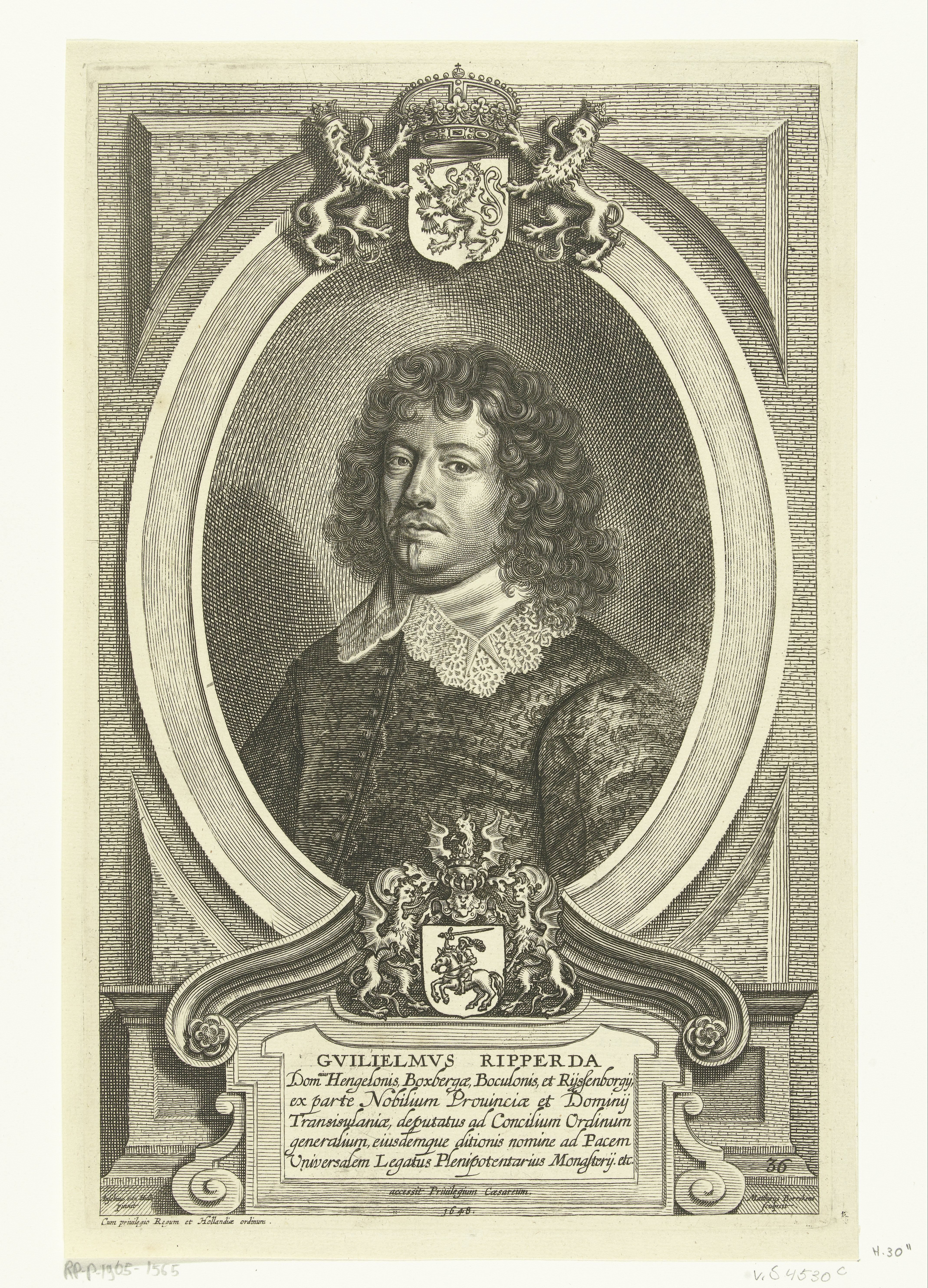 Portret van Willem Ripperda