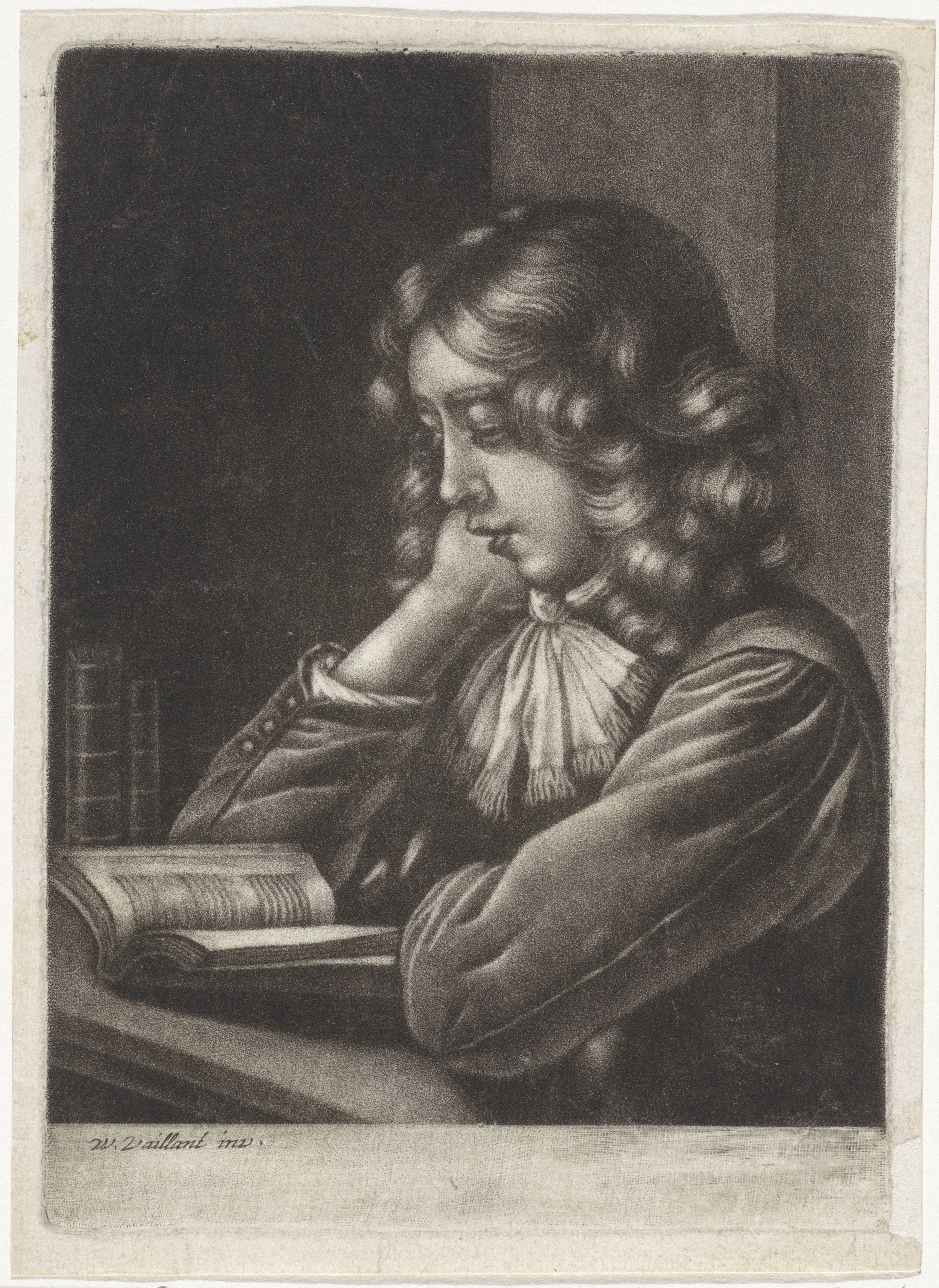 Lezende jongen