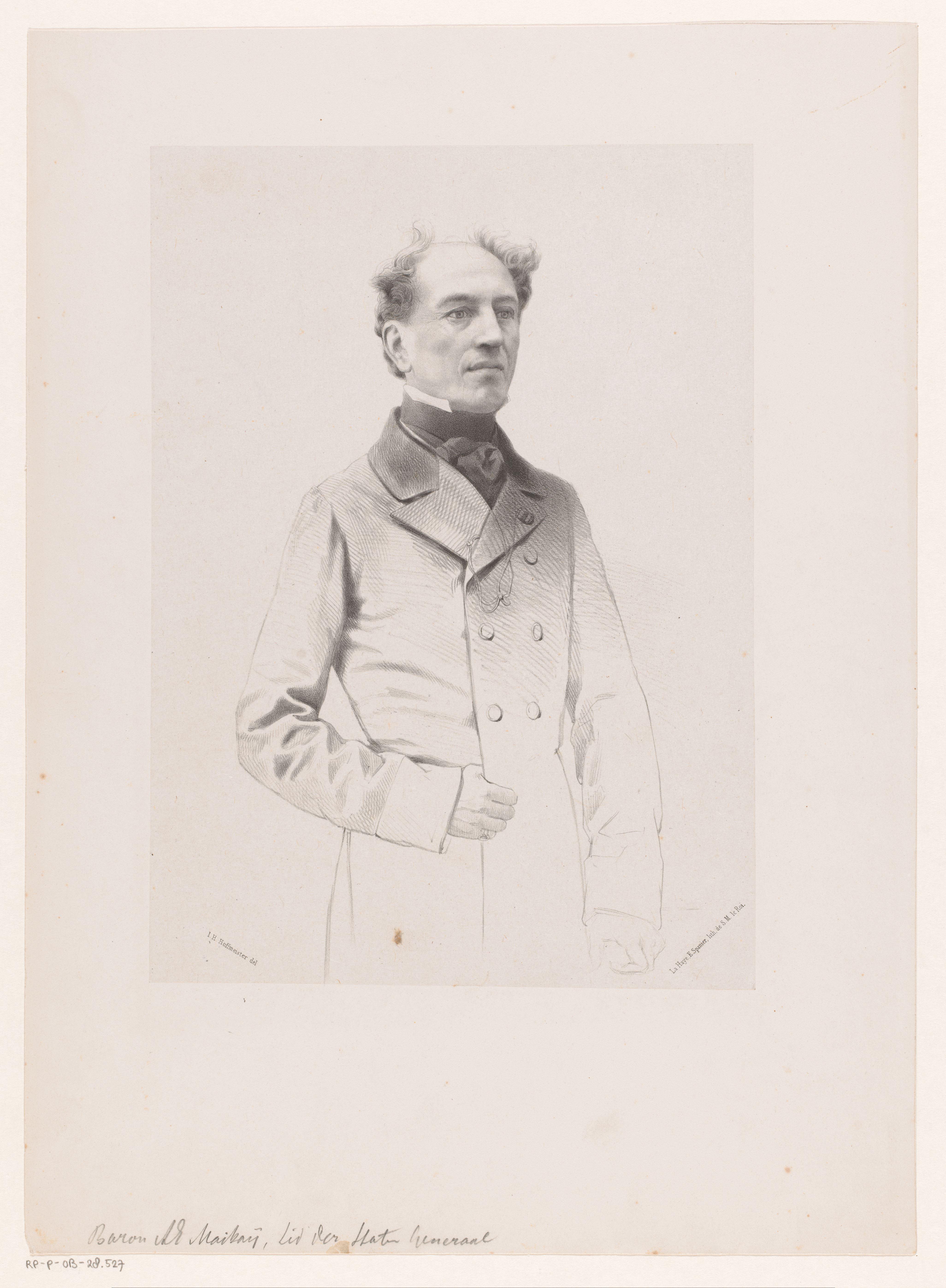 Portret van Aeneas Mackay