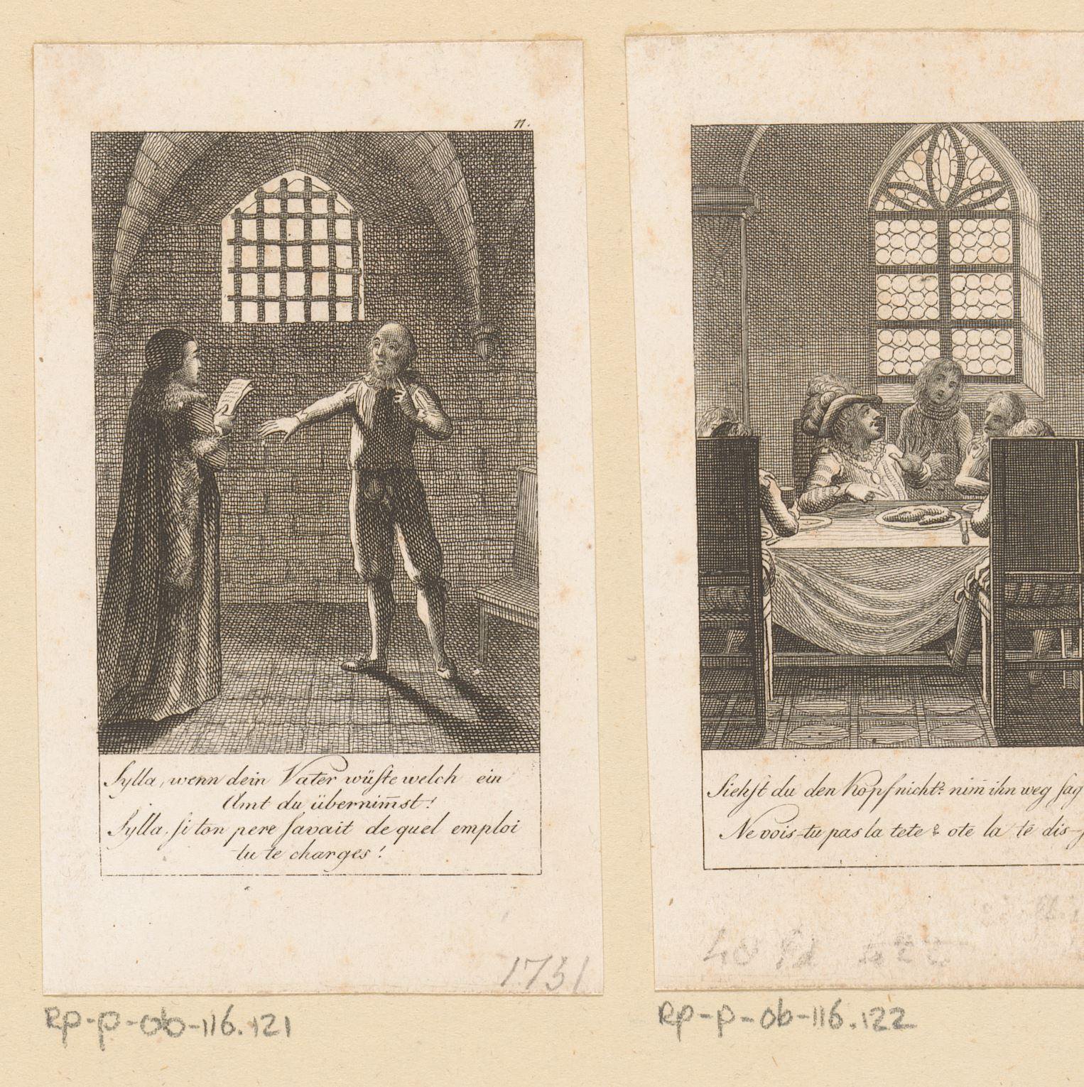 Voorstelling uit de geschiedenis van de Nederlandse stadhouders